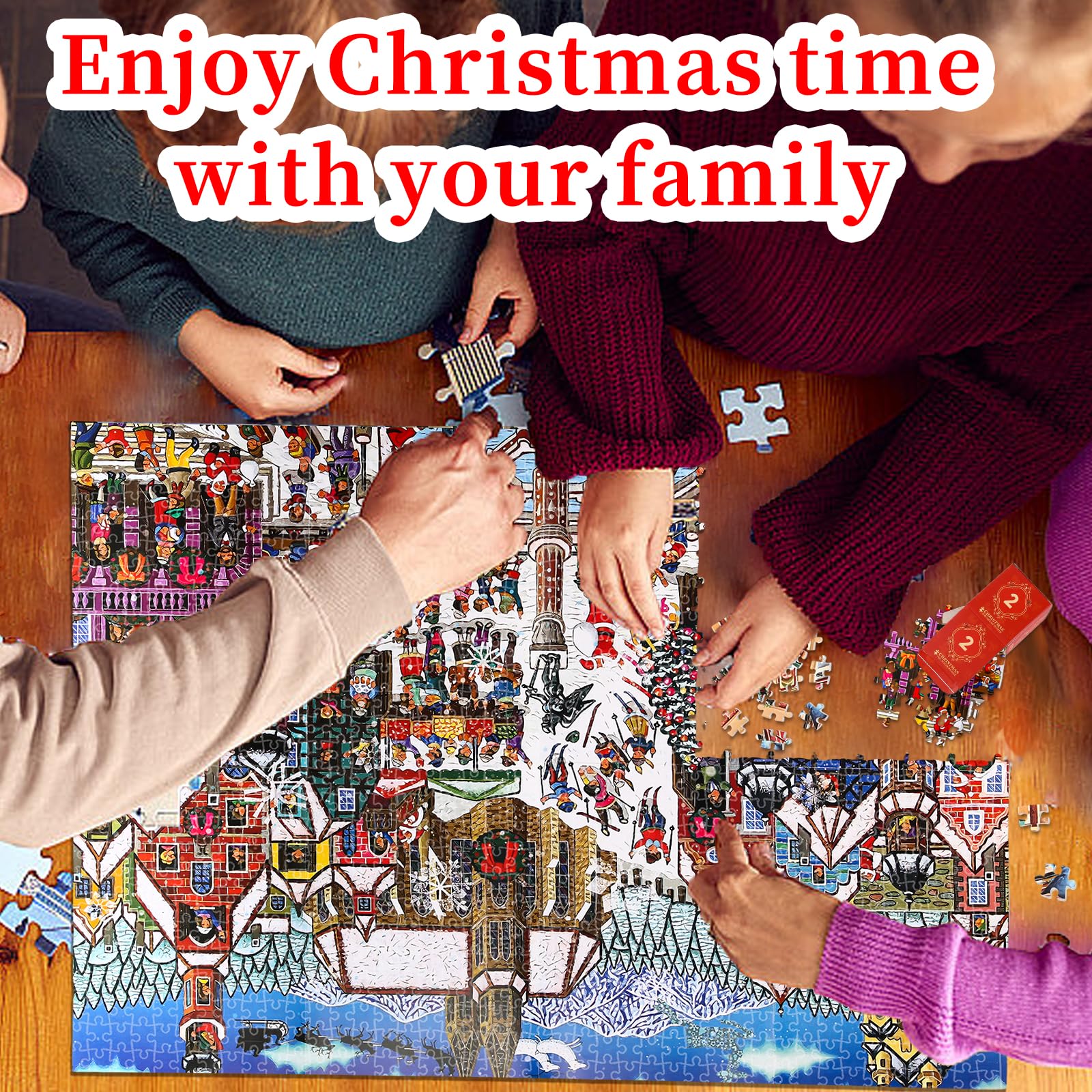 ⭐︎Noel⭐︎ Amazon.com: bilimel Advent Calendar Christmas Jigsaw Puzzles