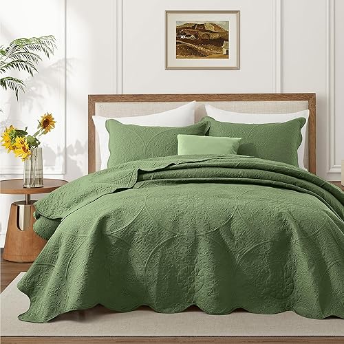 Vista 78 de IR Imperial Rooms - 10 juegos de colcha tamaño individual (68 x 86 pulgadas), para hoteles, habitaciones de huéspedes, colchas ligeras reversibles