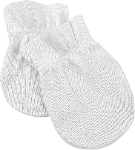 Miniatura 3 de HonestBaby Paquete de 3 guantes de algodón orgánico para bebé