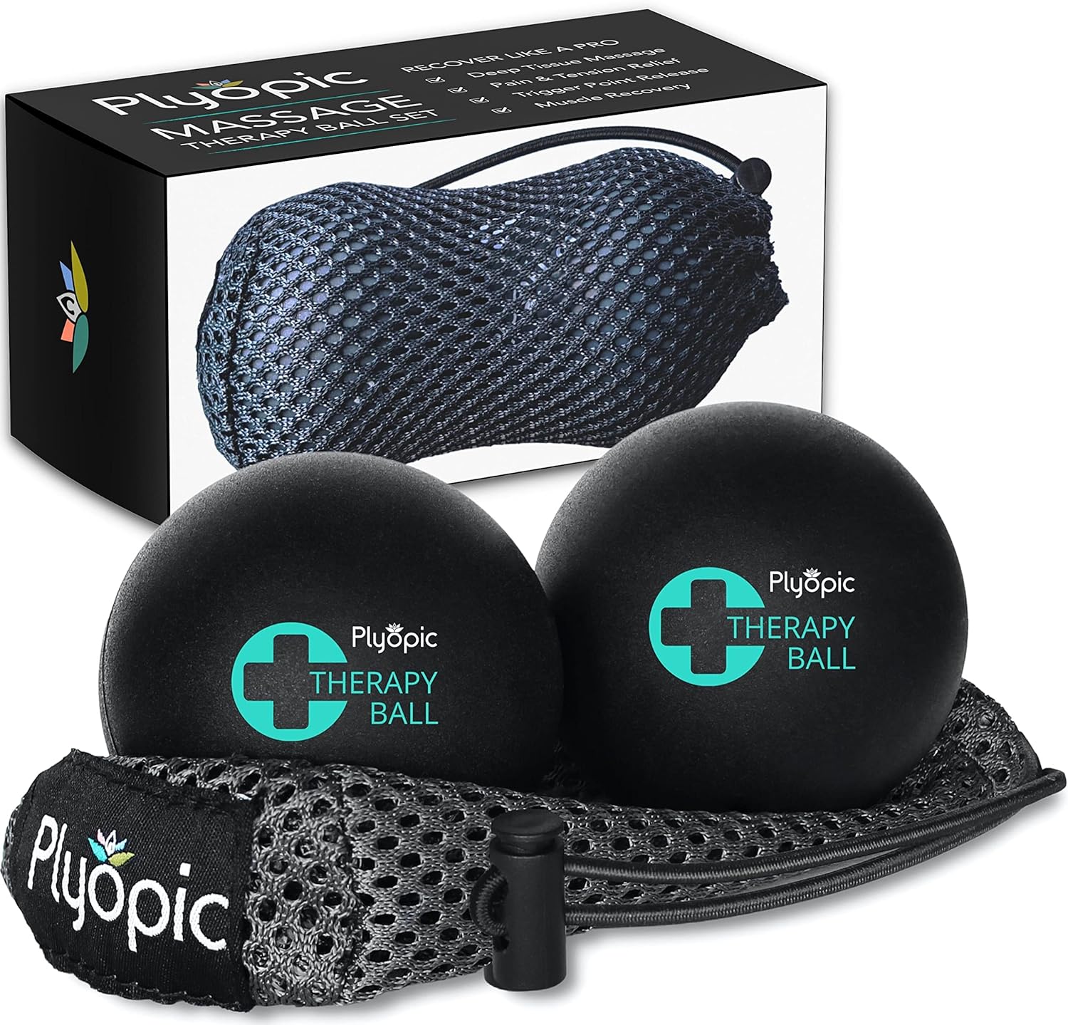 Back Massage Balls Incl. Peanut Ball Bag Deep Tissue