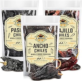 25 Chicken and Mushroom Soup Recipes for Creamy Dinners 79 Dried Chili Pepper Variety Pack 4oz Each - Includes Premium Whole Ancho,...
