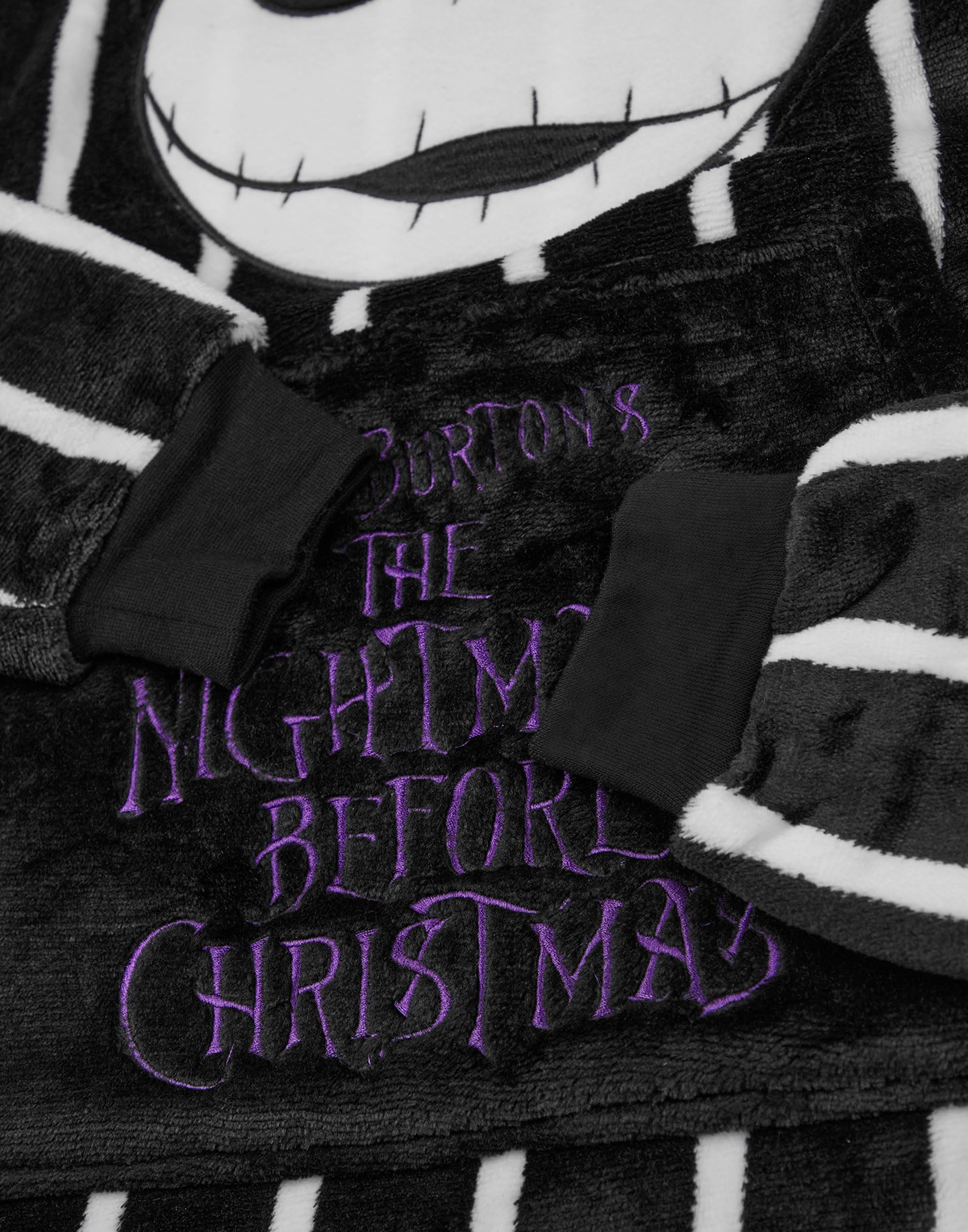 The Nightmare Before Christmas Oversize Coprite Felpe Fleece One Size