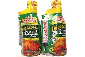 Tony Sacheres Injection Marinade Butter and Jalapeno 2 Pack