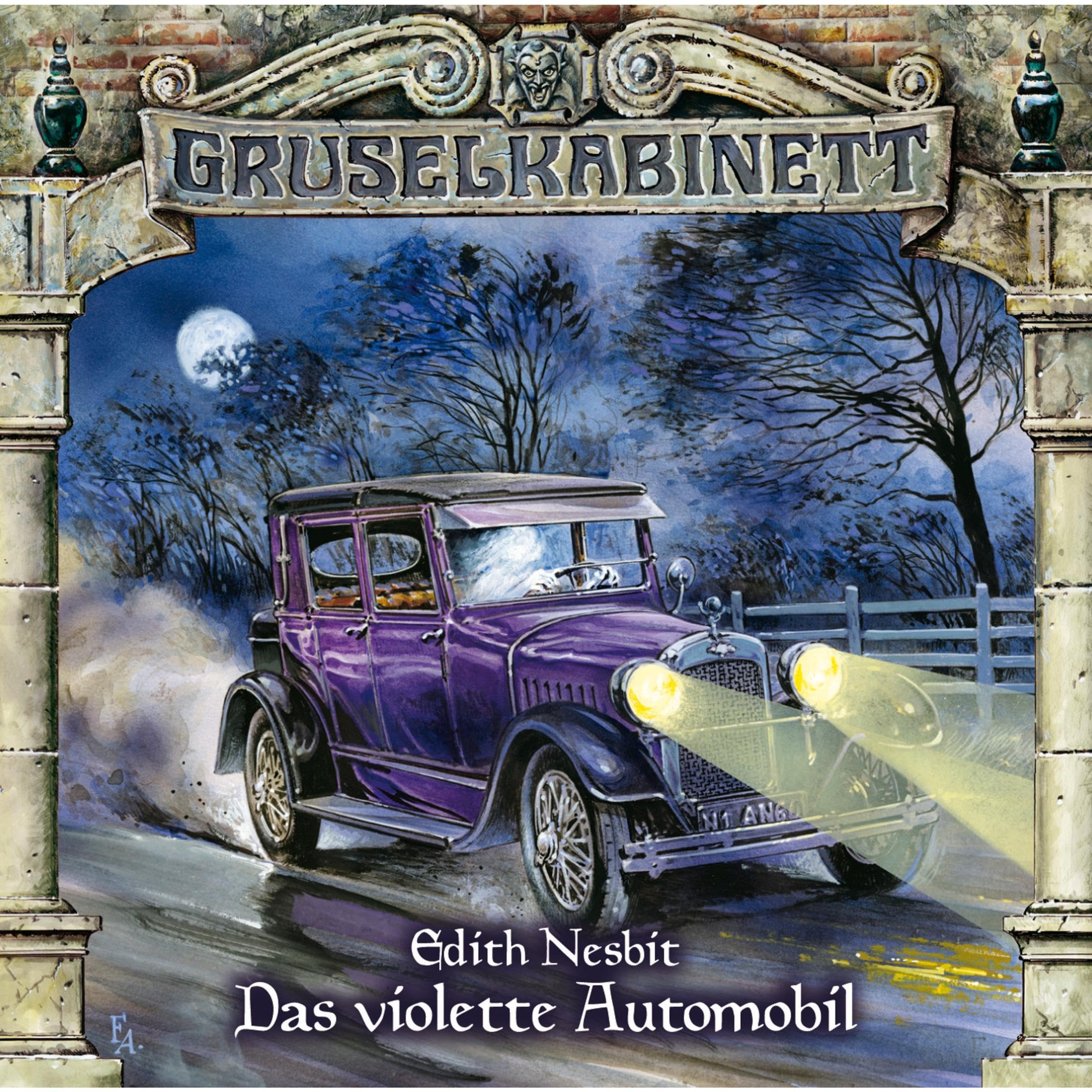 Cover art for Das violette Automobil