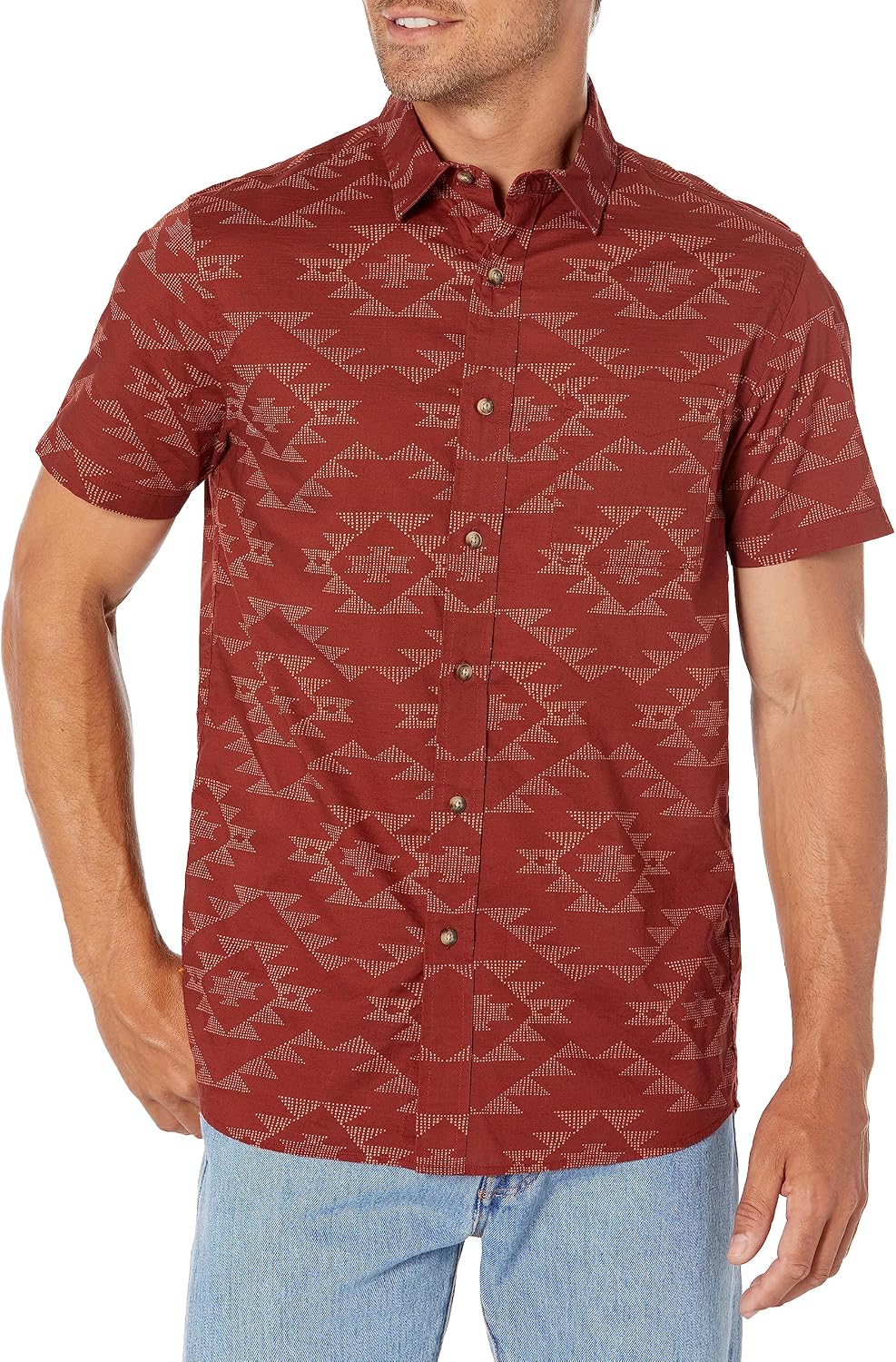 Pendleton Mens Short Sleeve Shoreline Shirt