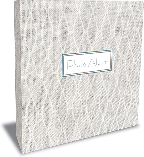 Miniatura 6 de Better Office Products Álbum de fotos acolchado grande magnético autoadhesivo de 3 anillos, 50 hojas de montaje de fotos de doble cara (100