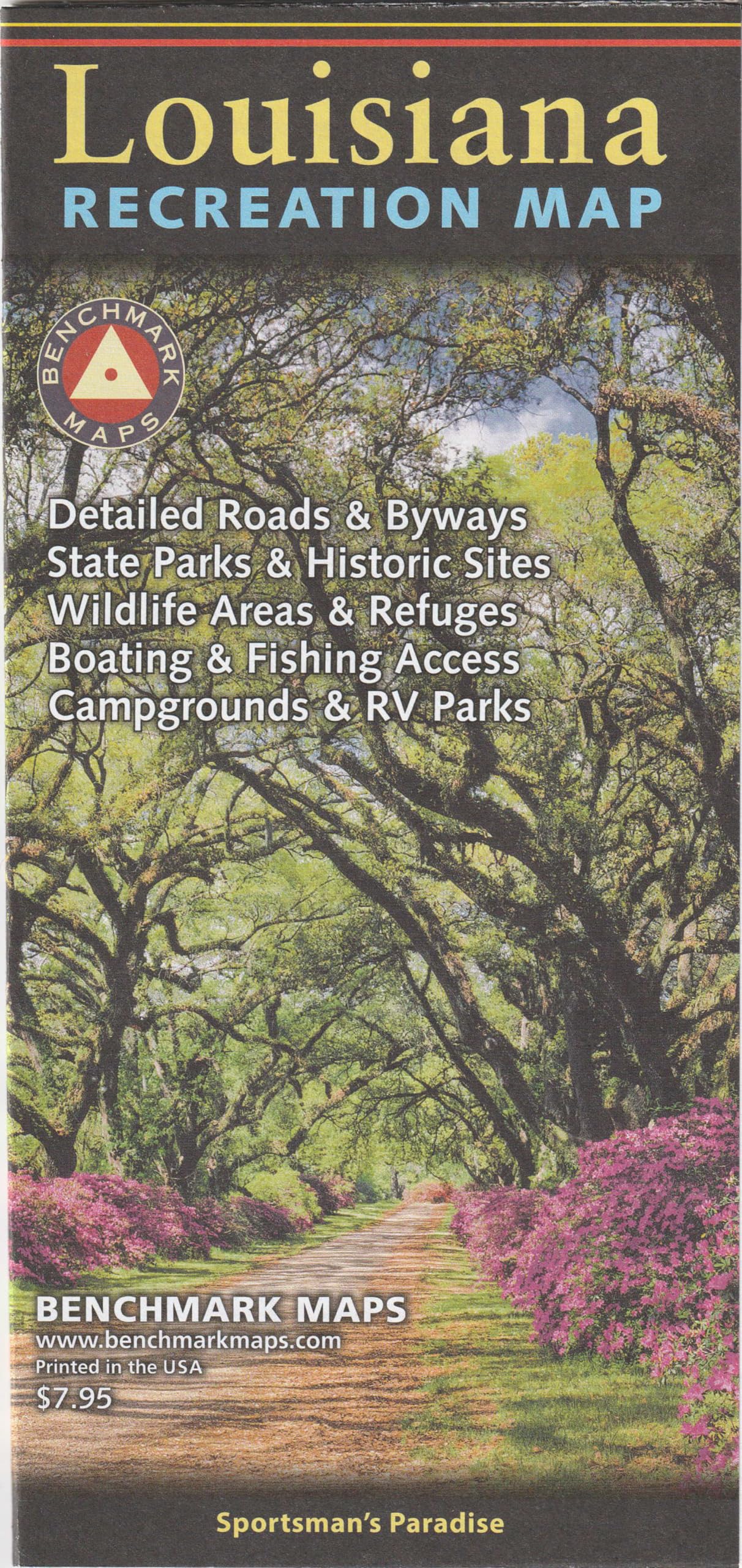Louisiana Recreation Map