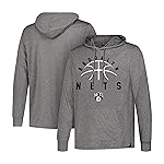 Ultra Game Men\'s NBA Official Super Soft Lightweight Hoodie Sweatshirt, Brooklyn Nets, Heather Charcoal , XX-Large