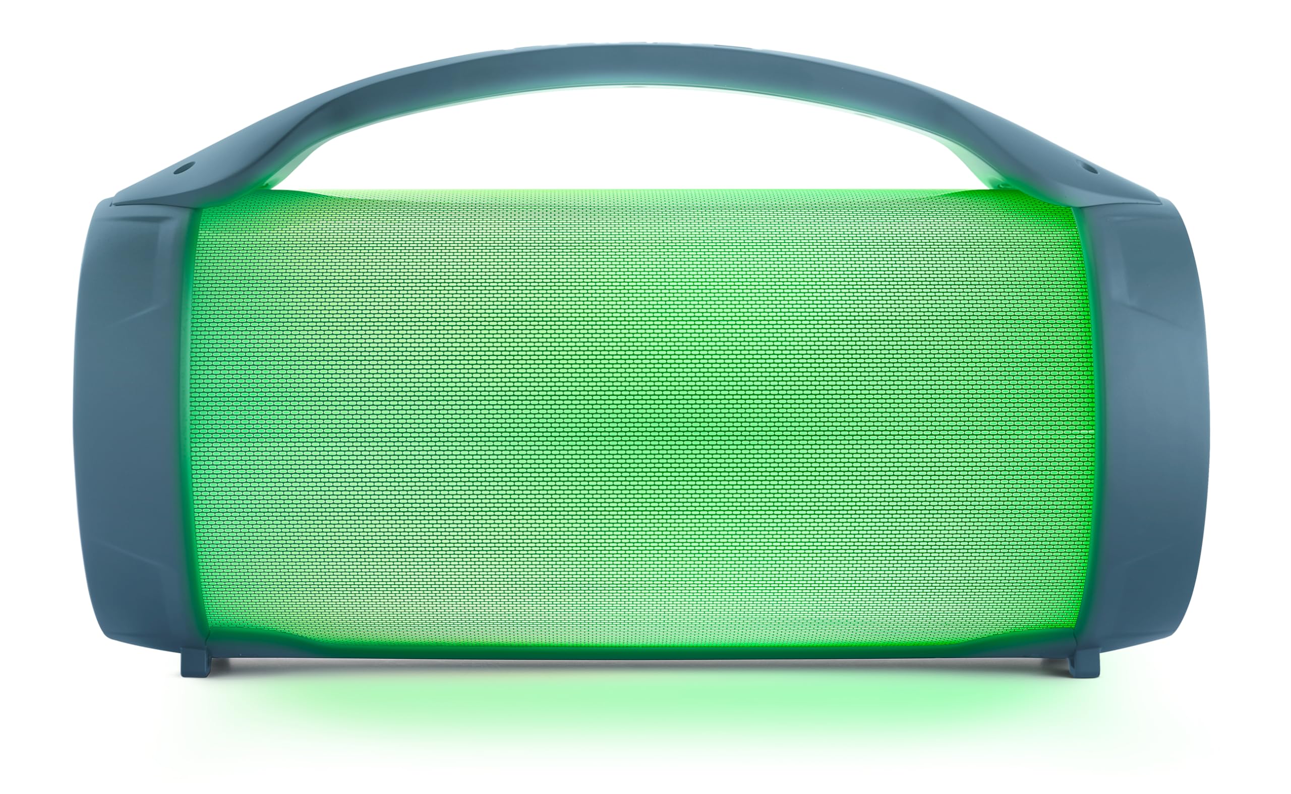 BIGBEN PARTYBTLITEDB przenośny głośnik Bluetooth, całkowita moc muzyczna 50 W, z efektami świetlnymi, gniazda USB, microSD, AUX-IN, gniazdo Micro 6,35, mikro z kablem w zestawie, uchwyt do