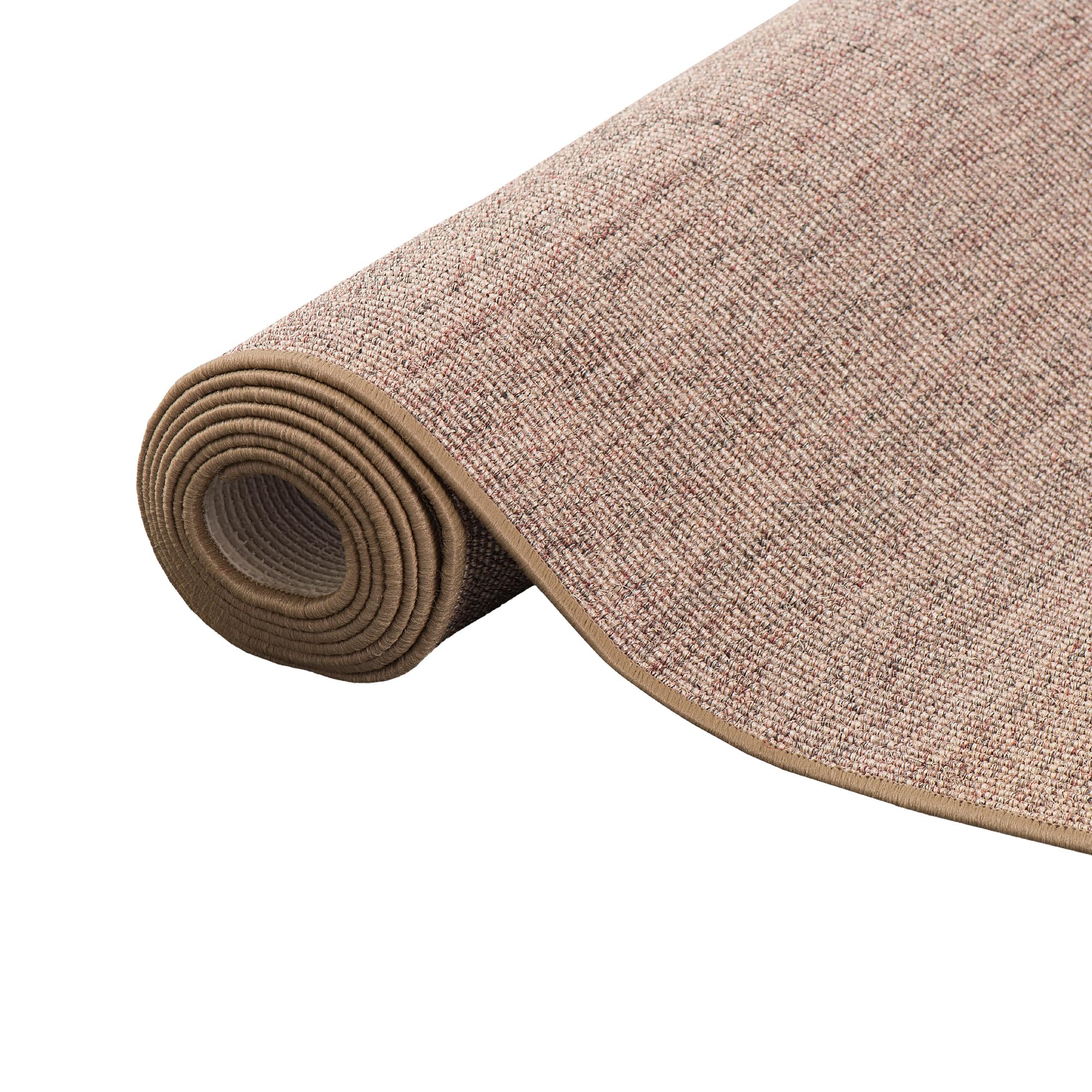 Snapstyle Astra - Sisal Nature - Tapis Long Couloir - Gravier - 9 Tailles