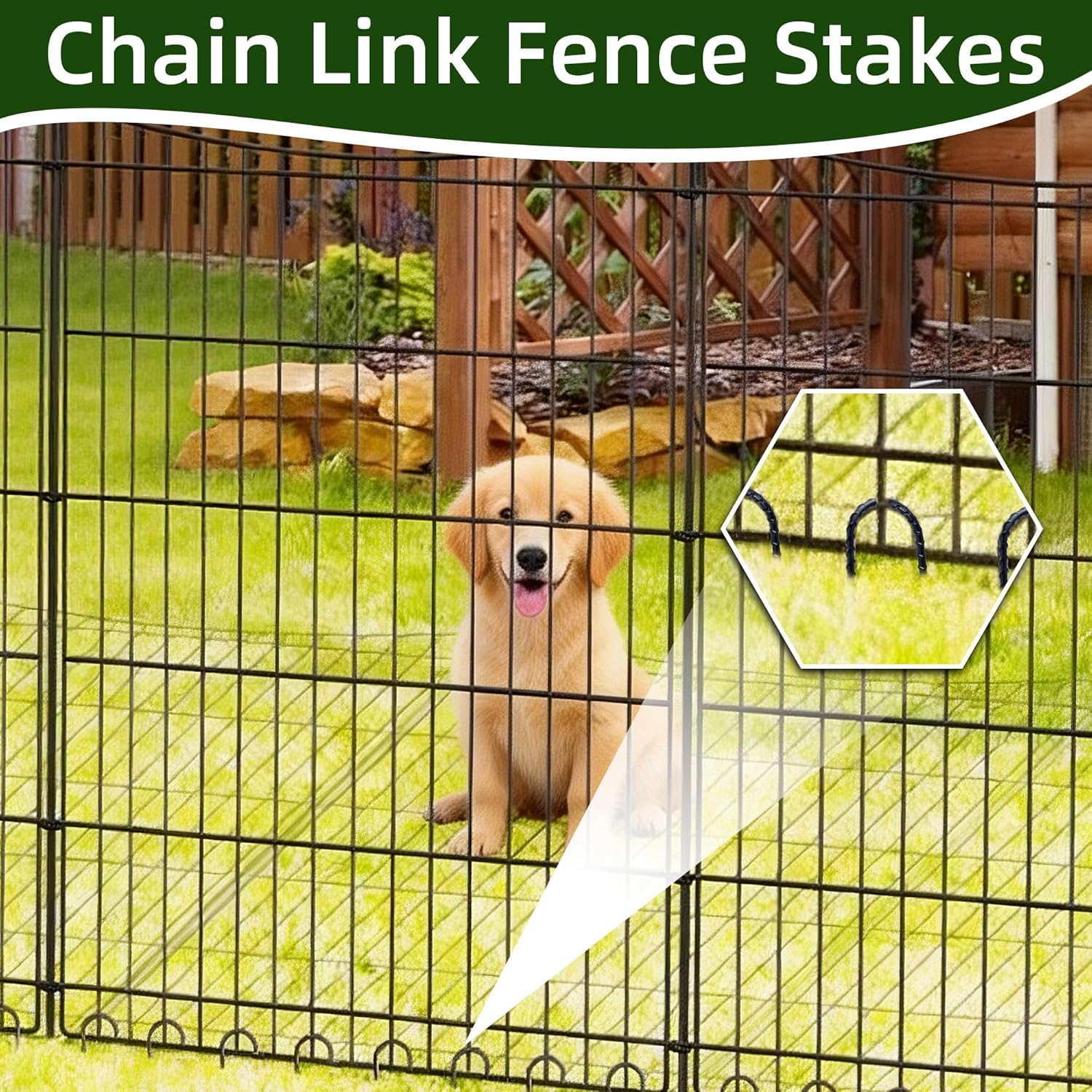 16" Rebar Stakes J Hook, 30 Pack Heavy Duty Metal Tent Stakes for Outdoor Lawn Decorations Inflatables Canopy Swing Set