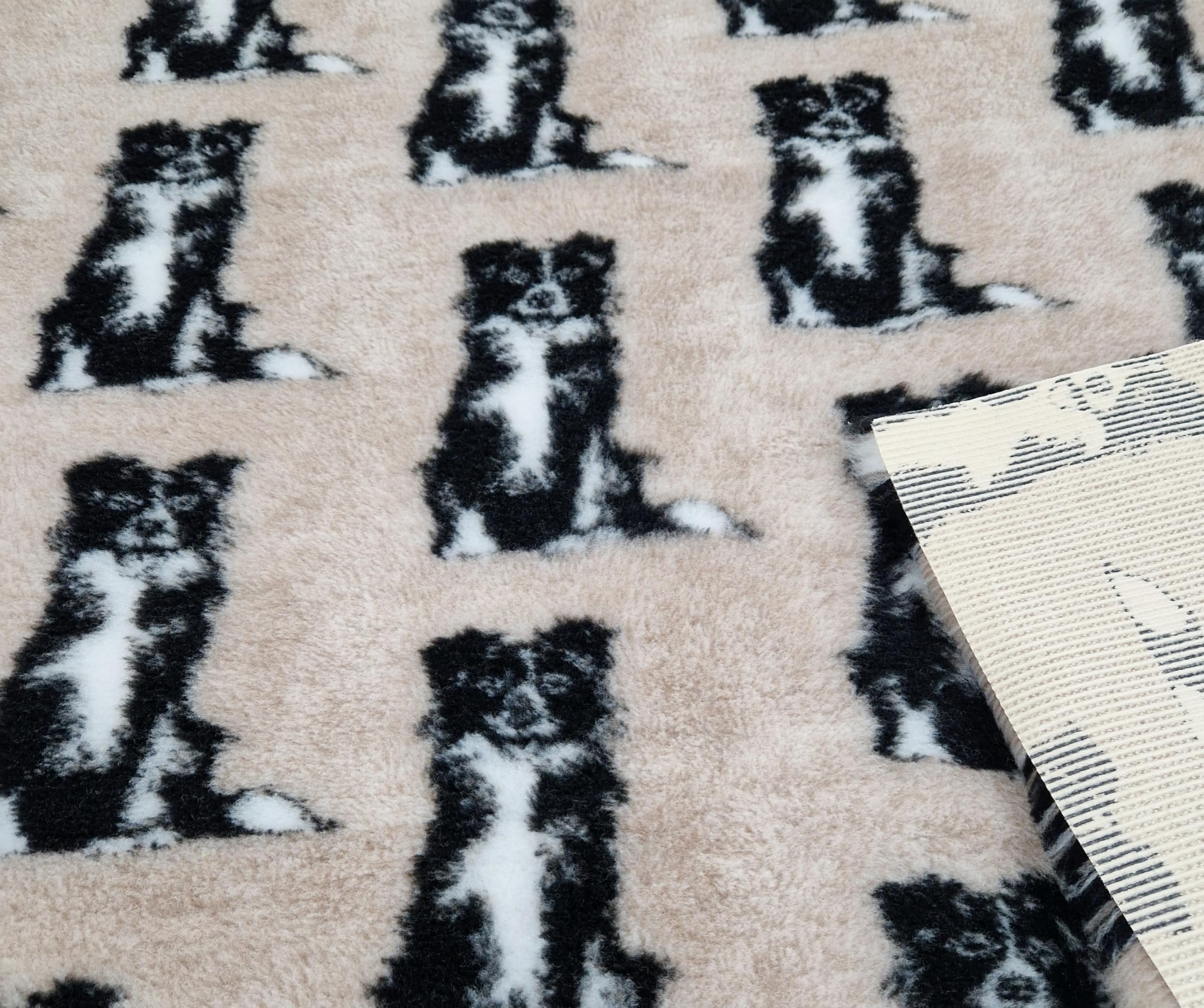 WOOF AND PUP, Mink, Medium 100cm x 75cm (40" x 30") - Image 3