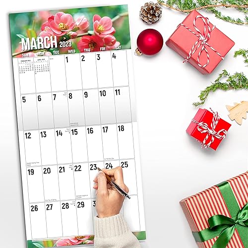 Miniatura 4 de RED EMBER The Big Grid Jumbo - Calendario de pared mensual de enero a diciembre de 2023  Edición de lujo  5 imágenes de página completa extra y