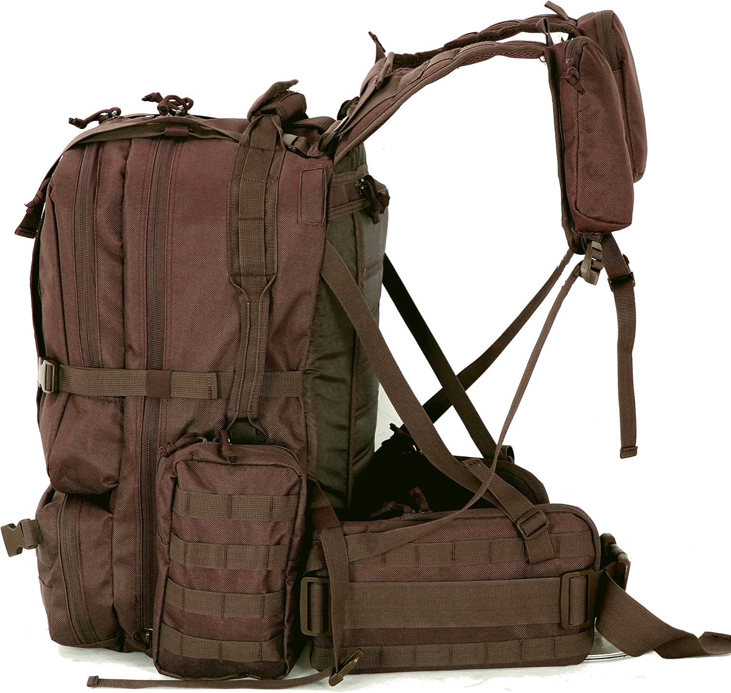 Explorer Large Backpack 22 Inches Detachable Pistol Waist Pouches B12-CT,Tan