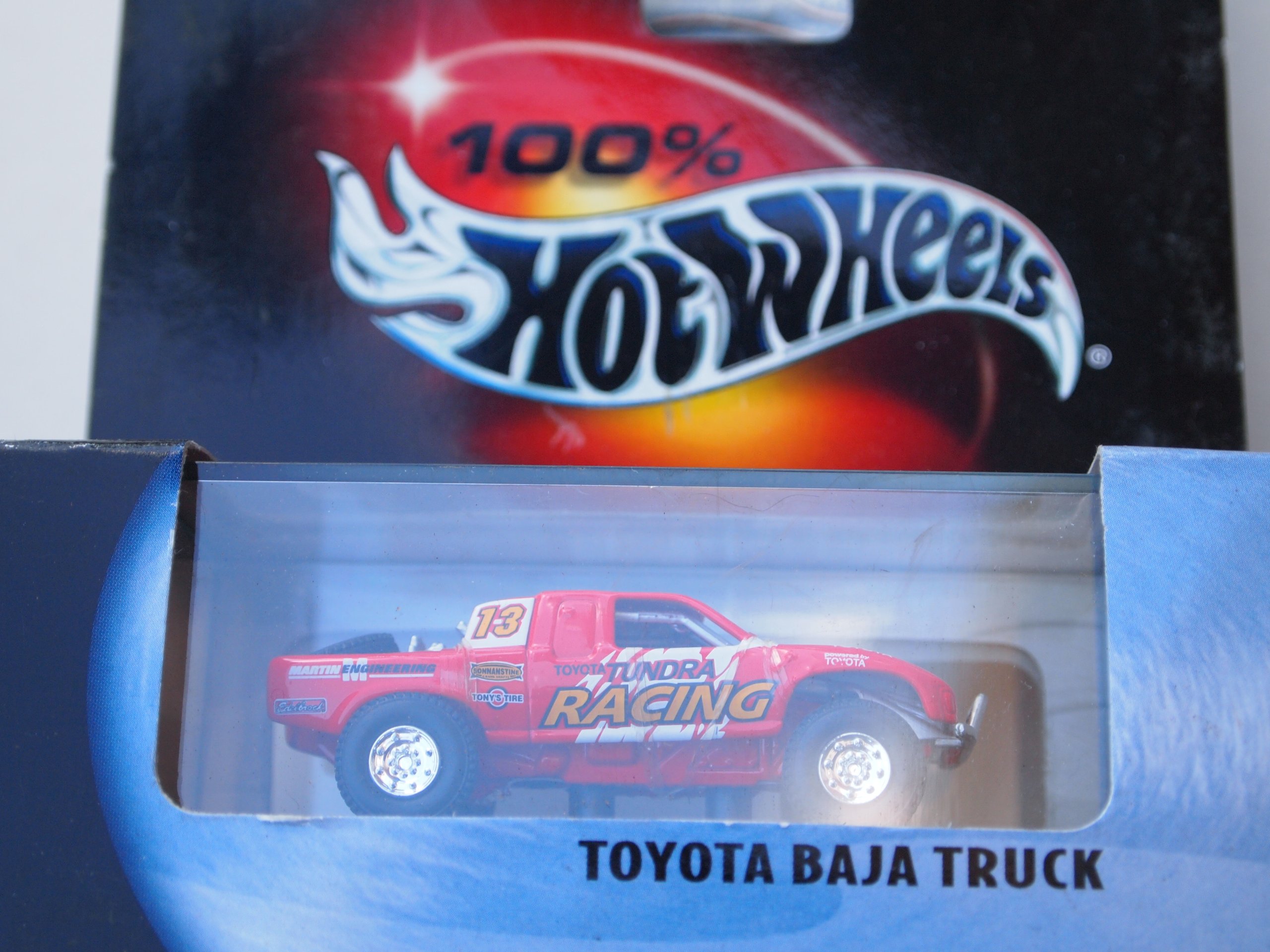 100% Hot Wheels Toyota Baja Truck Red : Amazon.co.uk: Toys & Games