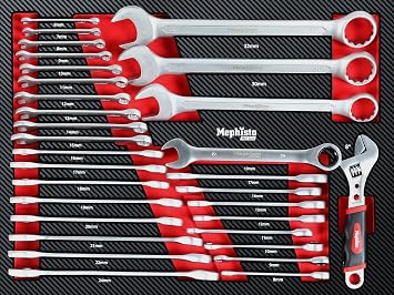 Mephisto 11 Workshop Trolley Inserts with Tools