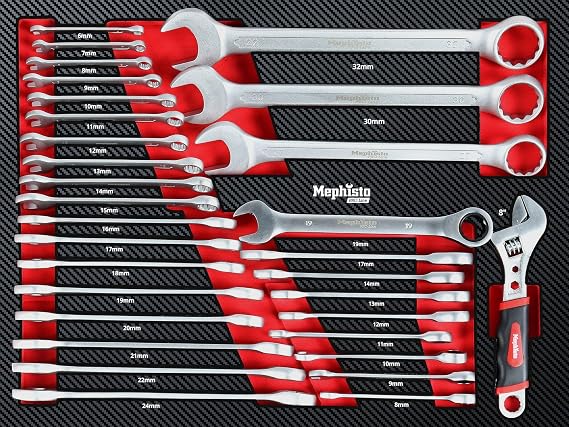 Mephisto 11 Workshop Trolley Inserts with Tools