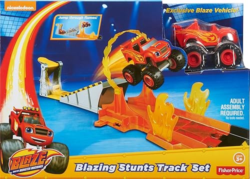 Miniatura 5 de Fisher-Price Nickelodeon Blaze & the Monster Machines, Blaze Blazing Stunts Track Set