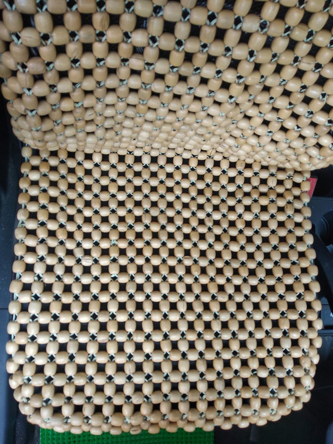 Q1 Beads Wood Beaded Car Seat Cover for Long Drive & Sitting long on Chair(1 Pack,XXLBeige) Q1 Beads Wood Beaded Car Seat Cover for Long Drive & Sitting long on Chair(1 Pack,XXLBeige)