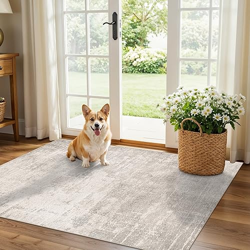 Miniatura 24 de Alfombra lavable para pasillo, de cocina, para entrada, alfombra suave vintage, antideslizante para interiores, para baño, sala de estar y Azul