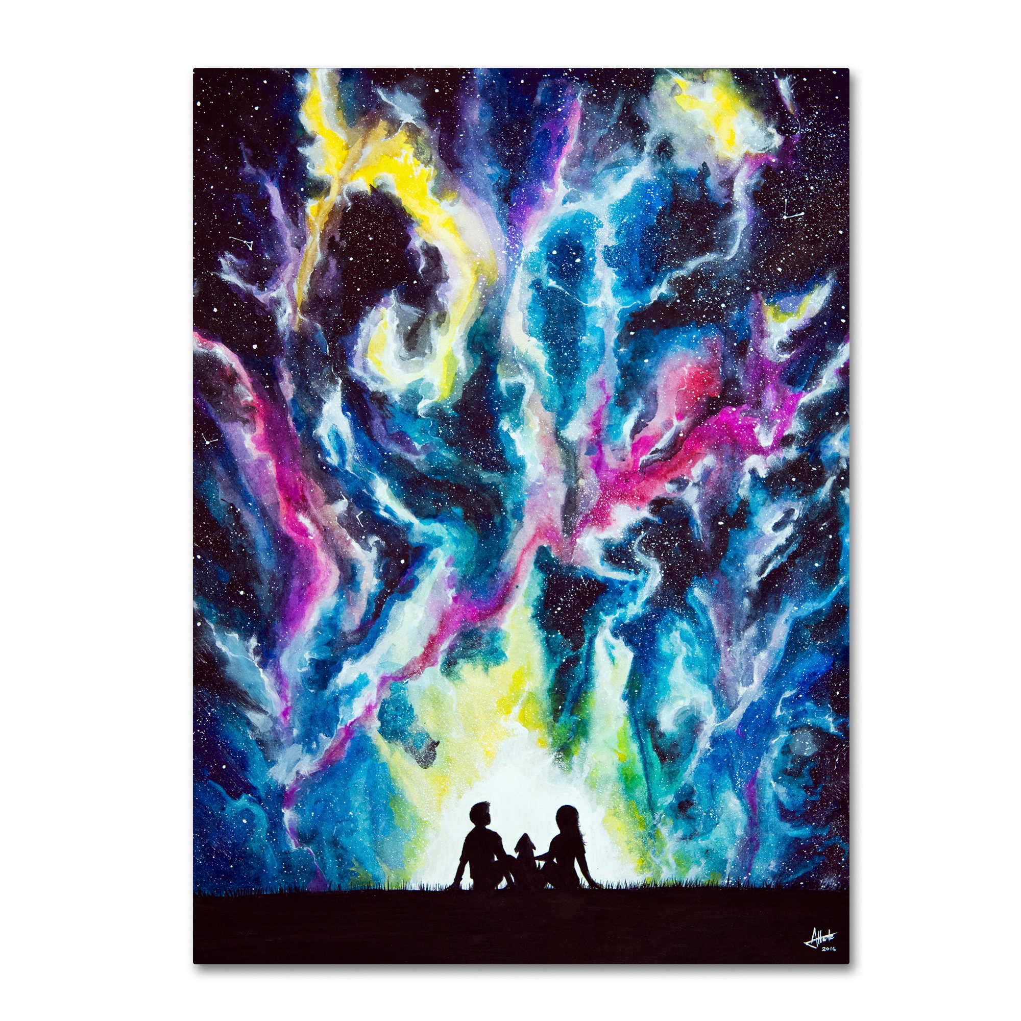 Stardust by Marc Allante, 14x19-Inch