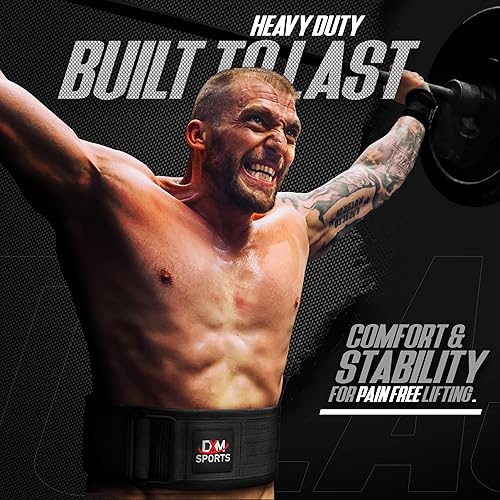 Miniatura 7 de DXM SPORTS Cinturón de levantamiento de pesas con autobloqueo, para hombres y mujeres, gimnasio, entrenamiento de fuerza, levantamiento de pesas,