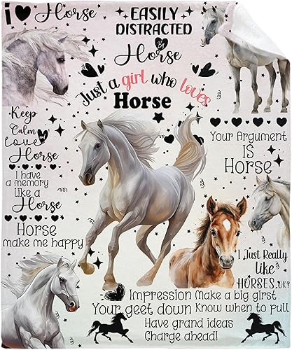 Miniatura 4 de Manta de bebé retro con caballo salvaje, regalos para niños y niñas, decoración occidental de animales de felpa, suave y ligera, manta de franela