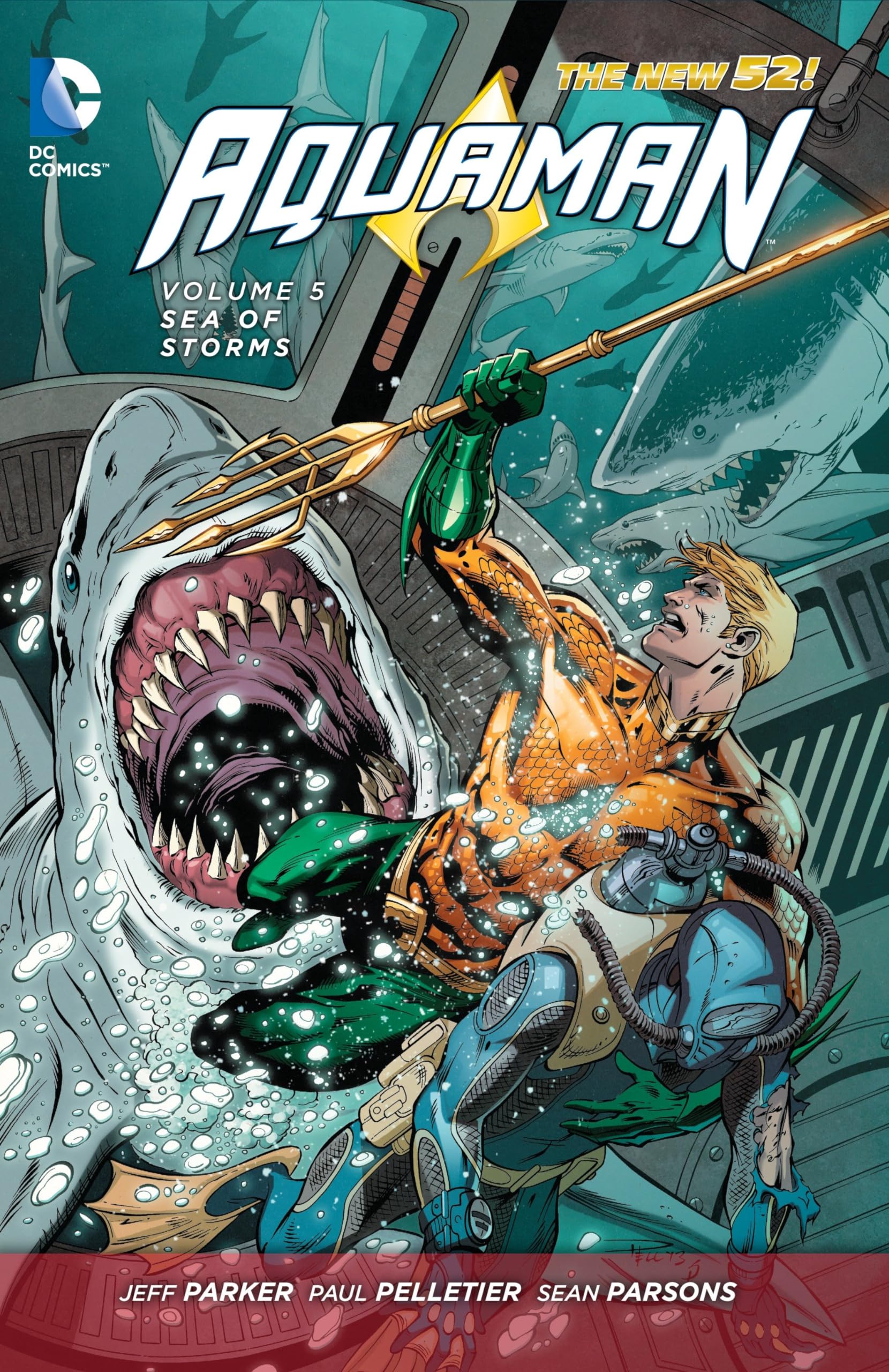 Aquaman Vol. 5: Sea of Storms (The New 52) (Aquaman: the New 52!, 5)