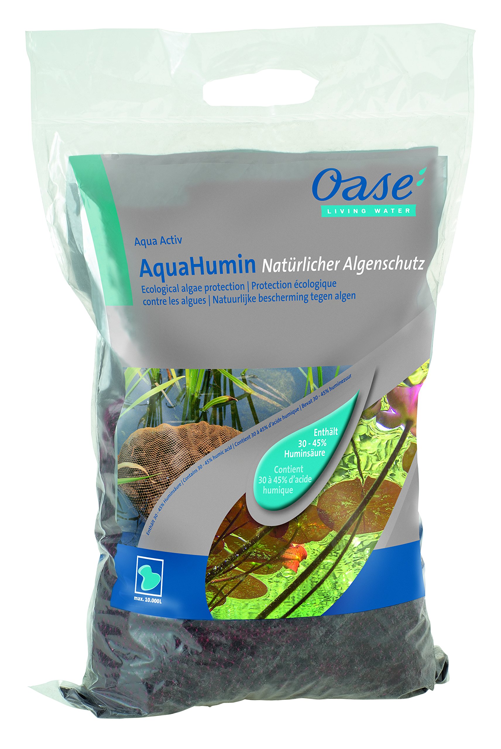 OASE AquaActiv AquaHumin 53759 - Turba especial para estanques, 10 l