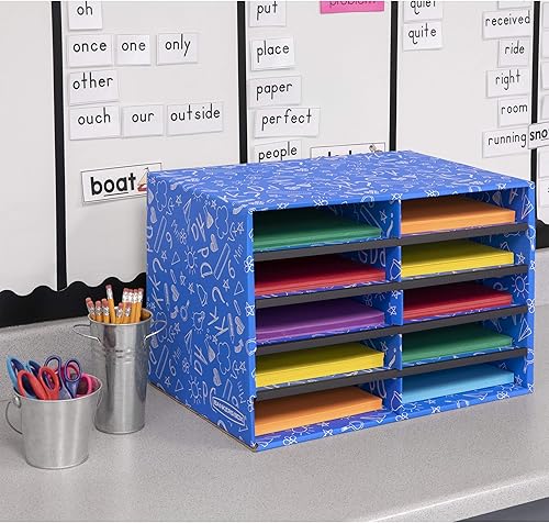 Miniatura 2 de Bankers Box Organizador de literatura de 10 compartimentos, individual (3384201)