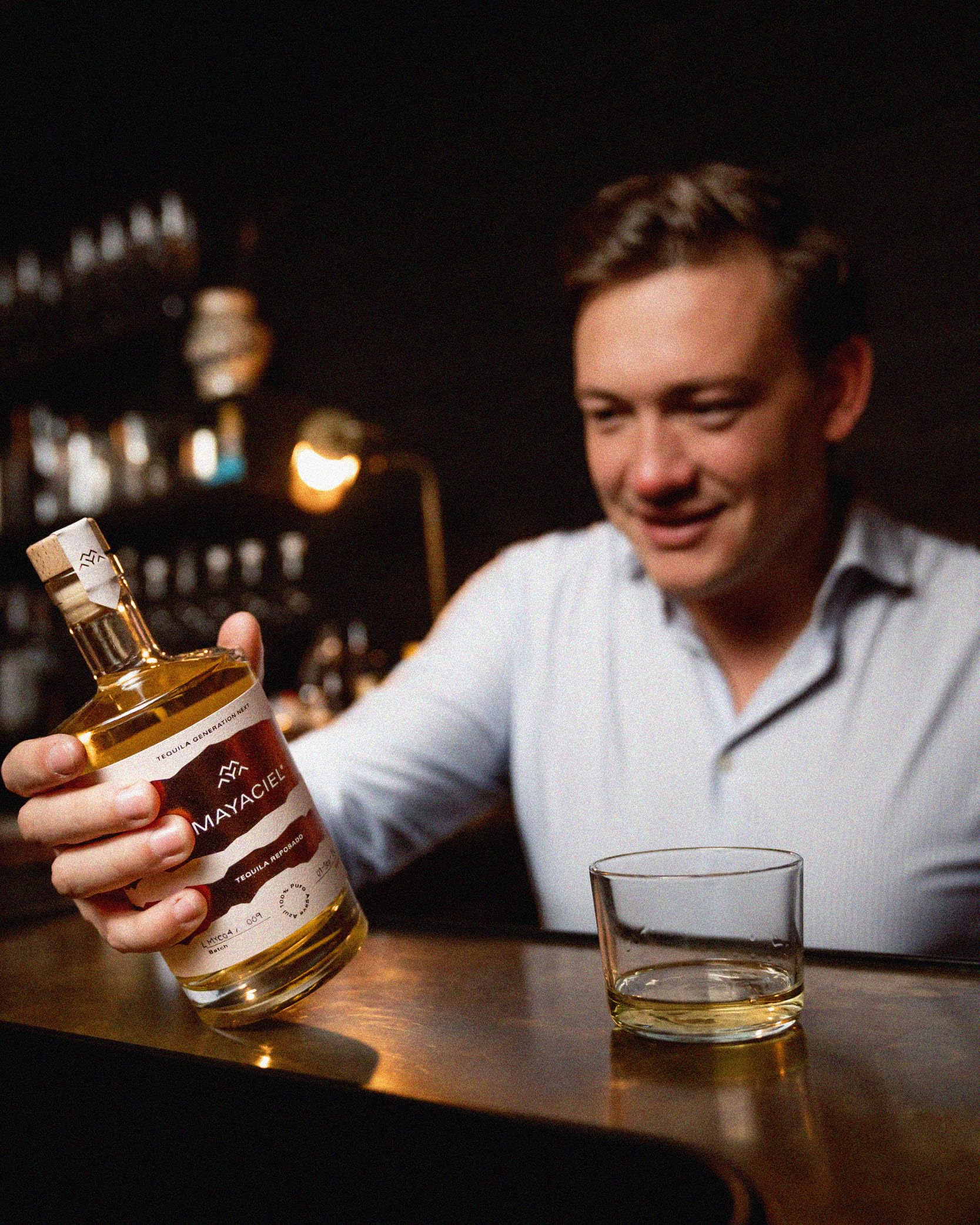 MAYACIEL Tequila Reposado 0,5 l – 100% Agave, gereift in karibischen Rum-Fässern, IWSC Gold