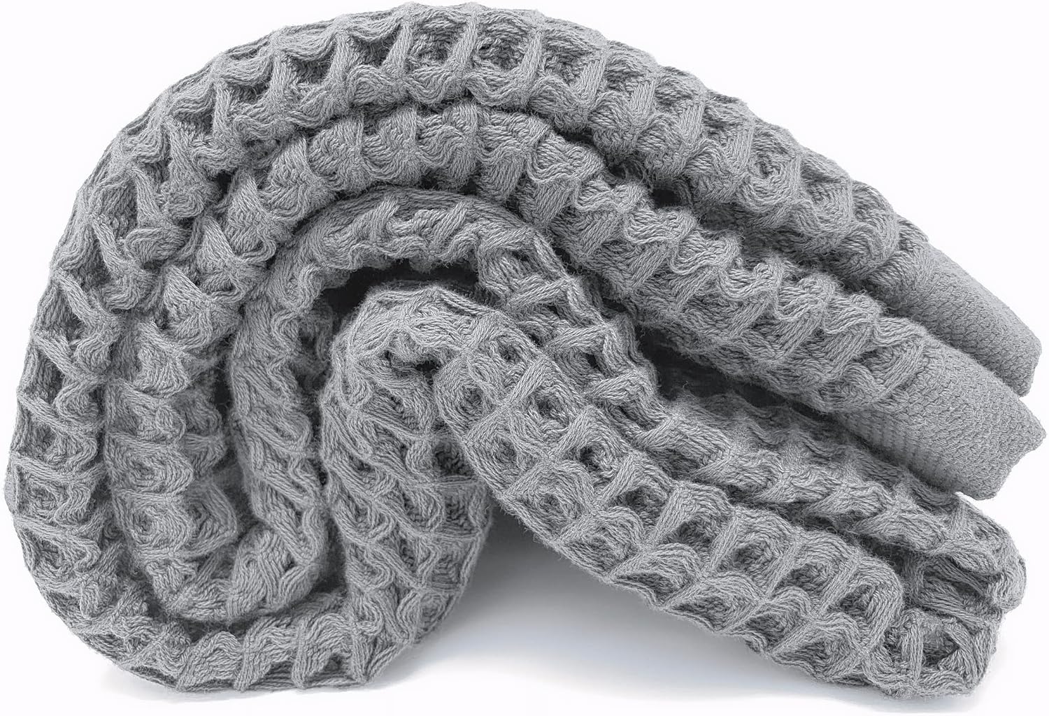 K-25 Waffle Towels for Bathroom, 100% Cotton Quick Dry Towel, Lightweight, Soft K25 Towel (Bath Sheet, Galaxy Blue)