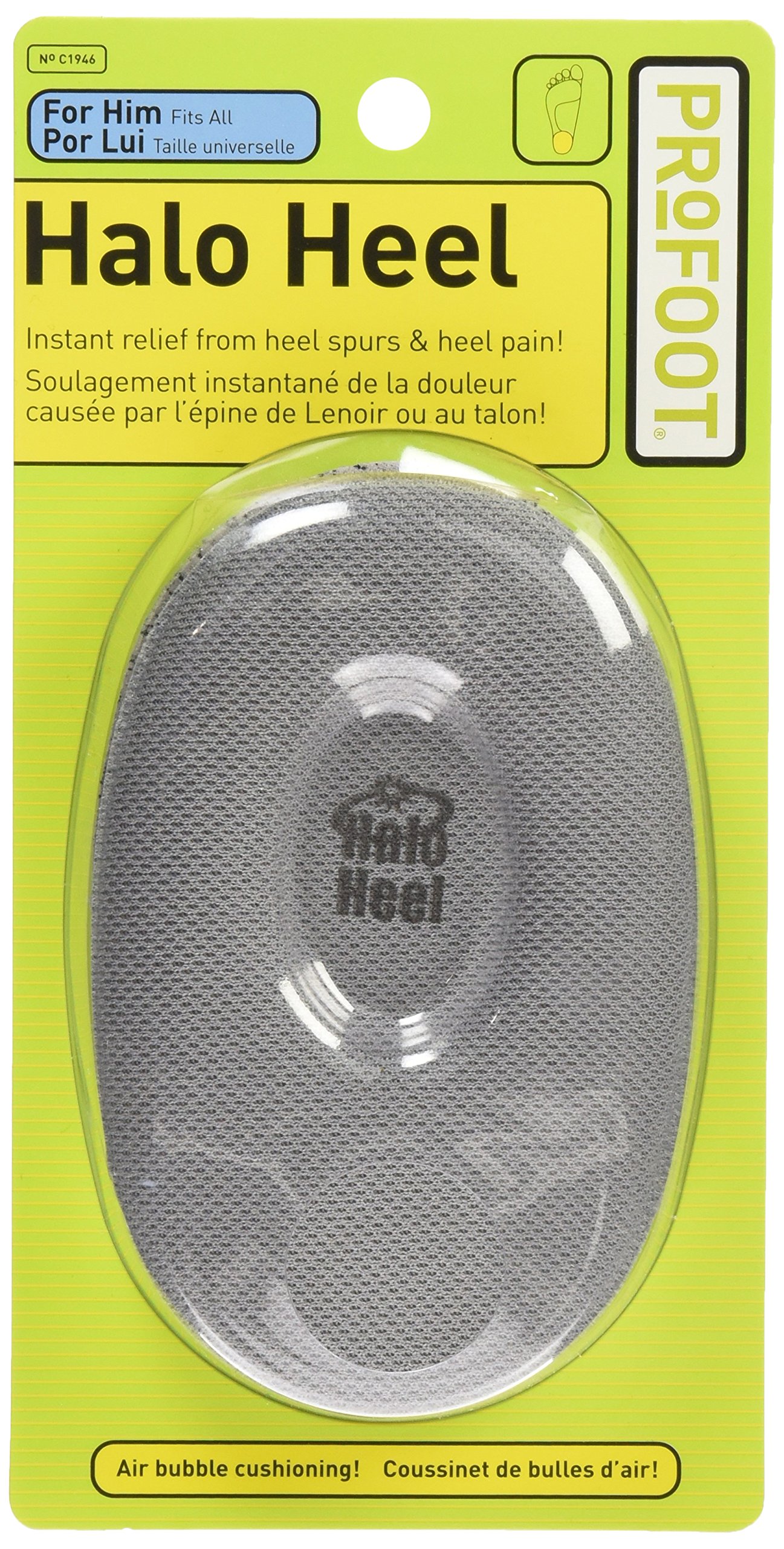 PROFOOT Halo Heel Cushions, Men's, 1 Pair Buy Online in United Arab