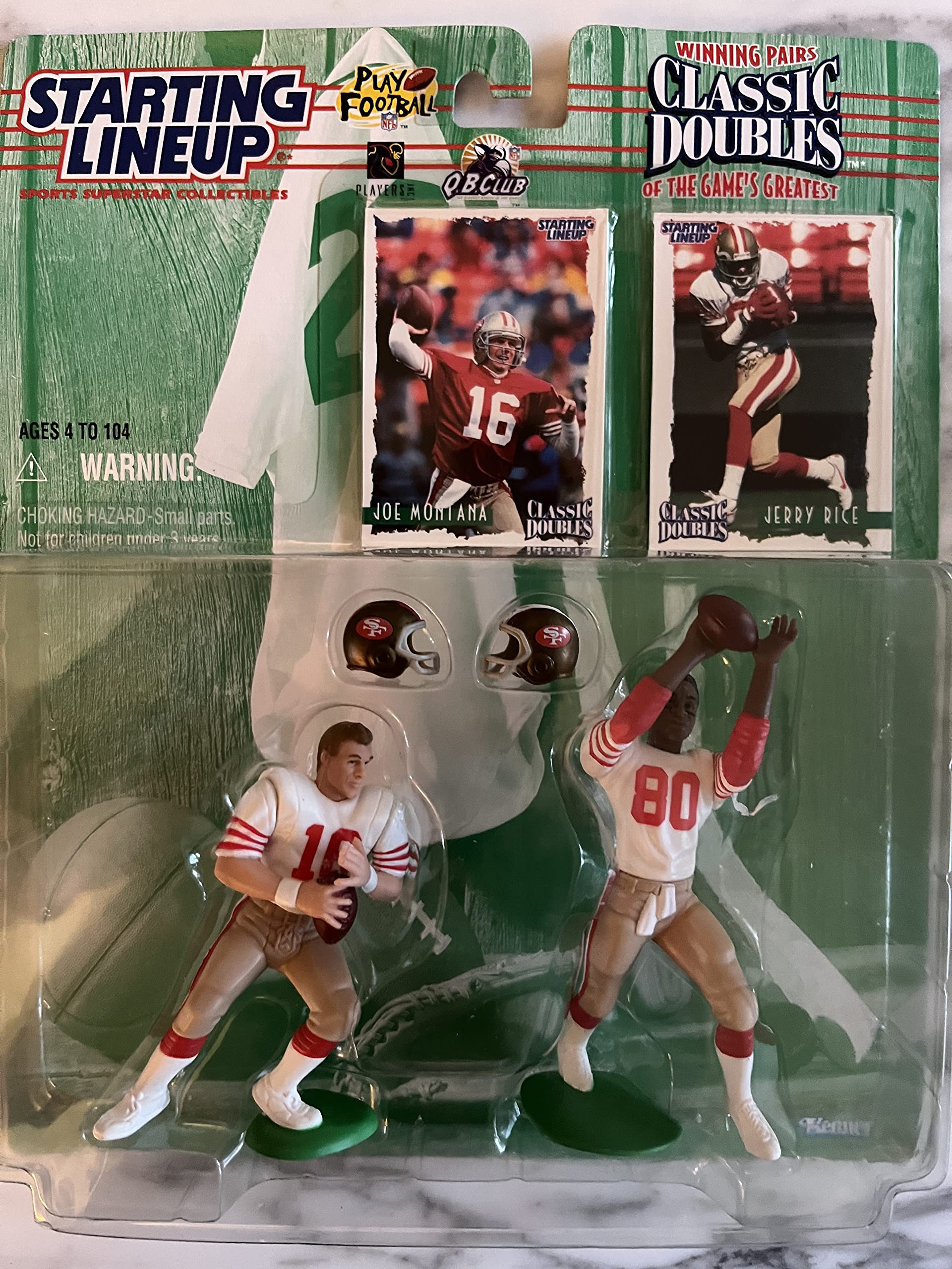 【美品】NFL フィギュアセット Montana, Lott, Rice 美品】NFL フィギュアセット Montana, Lott, Rice