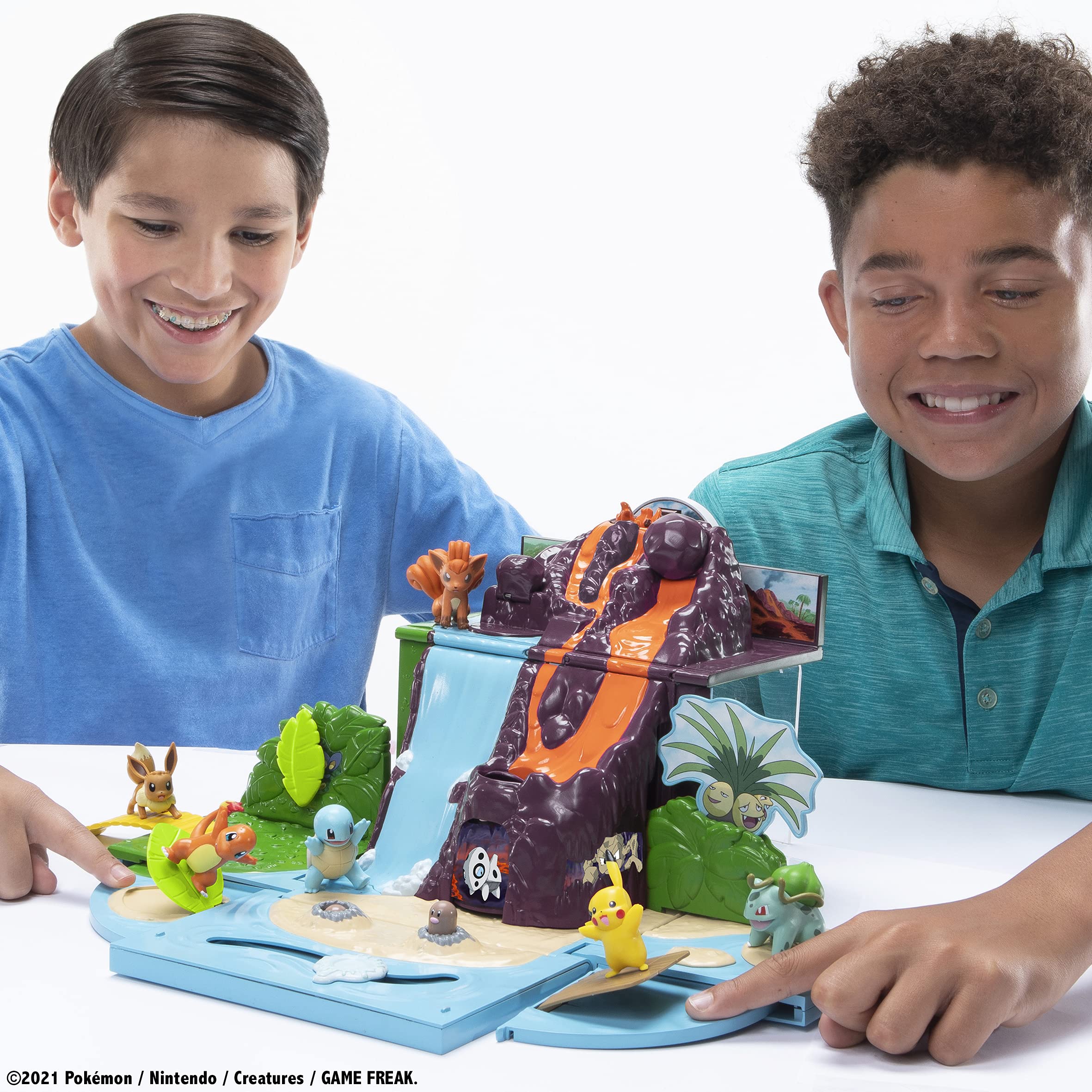 Unbekannt AB Gee 674 PKW2366 Pokemon Tragetasche Volcano Spielset, rot