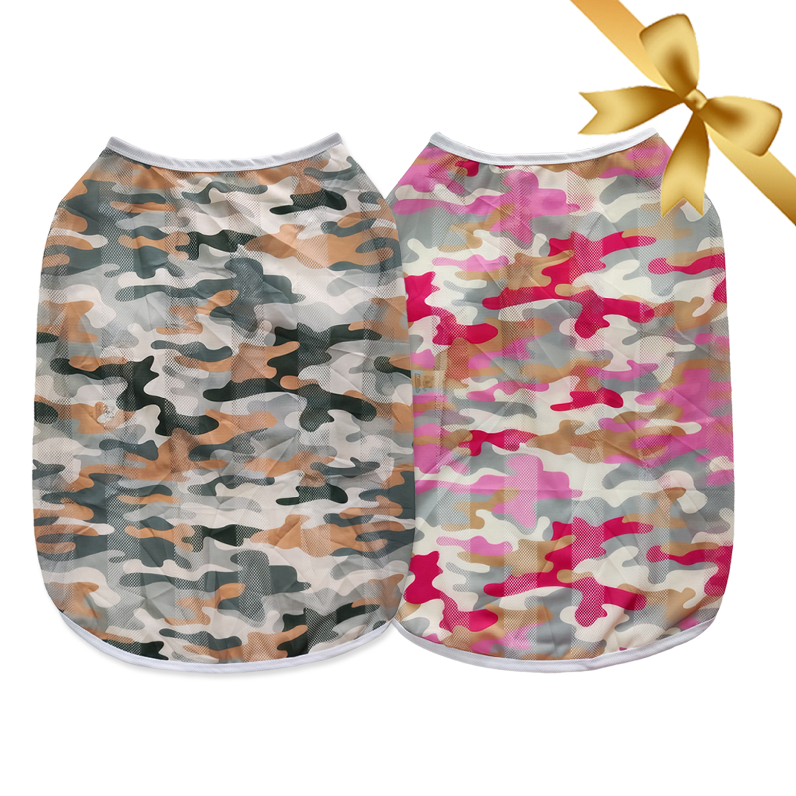 Ropa Mascotas Perros Grandes Camiseta Camuflaje Para Perros