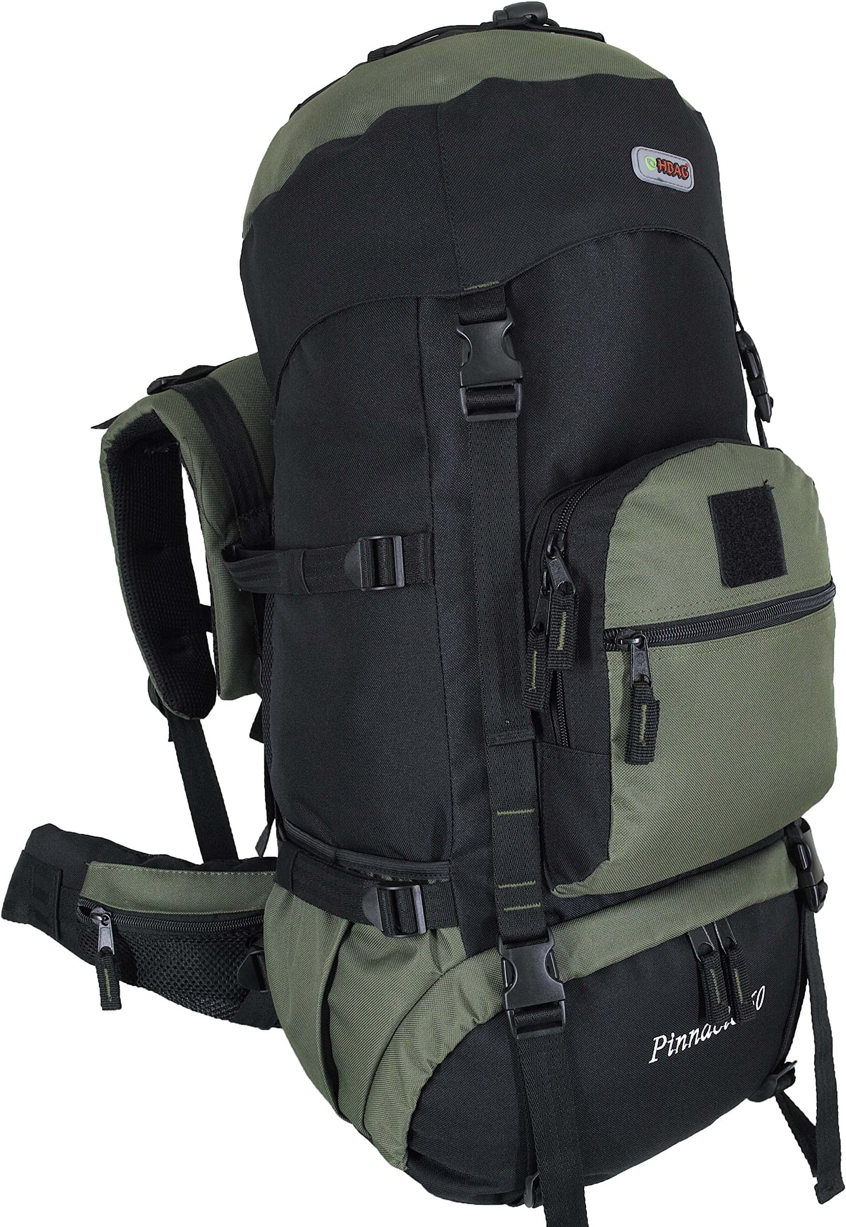 HBAG 60L 3600ci Internal Frame Backpack (Army Green)