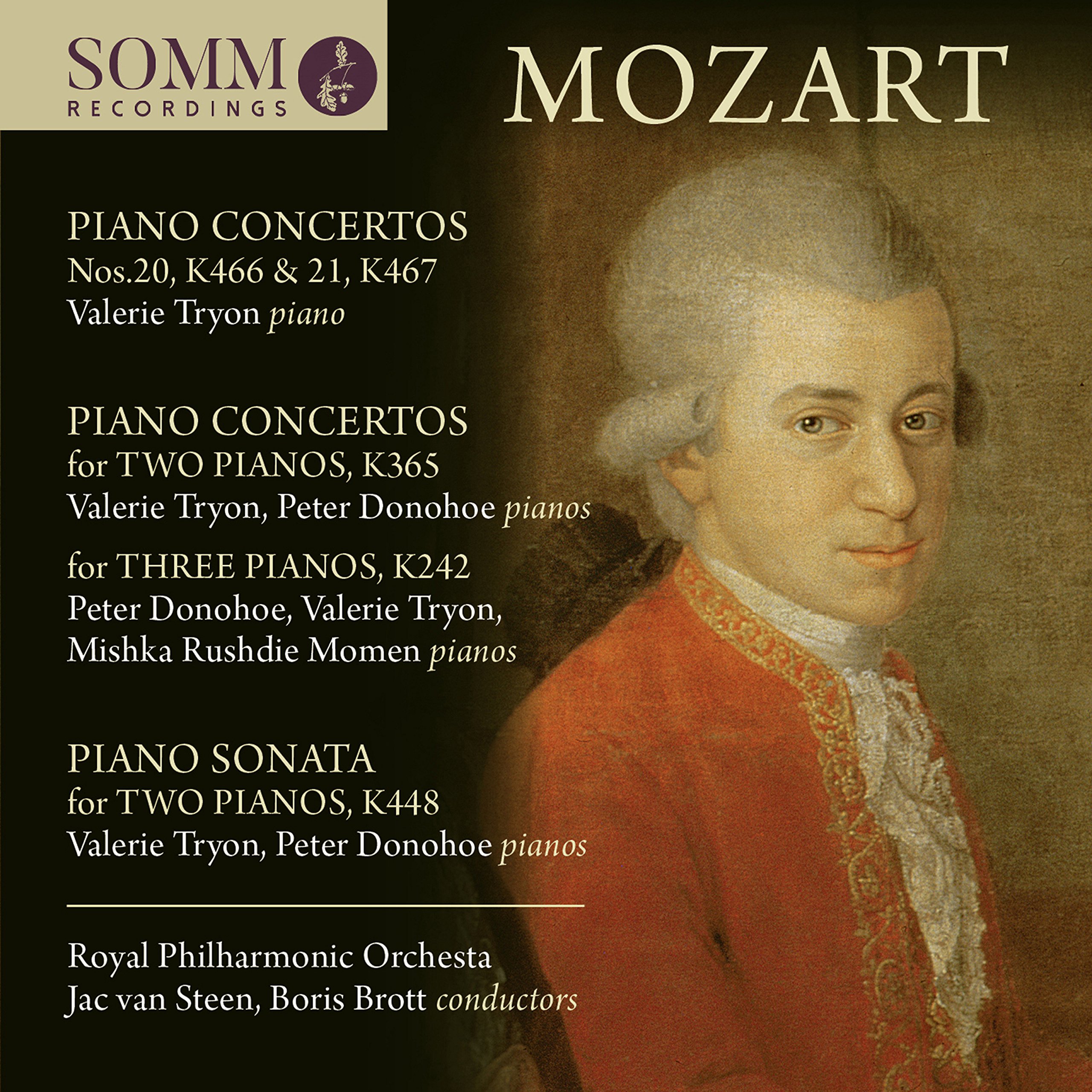 Mozart Concertos for 1, 2 and 3 Pianos