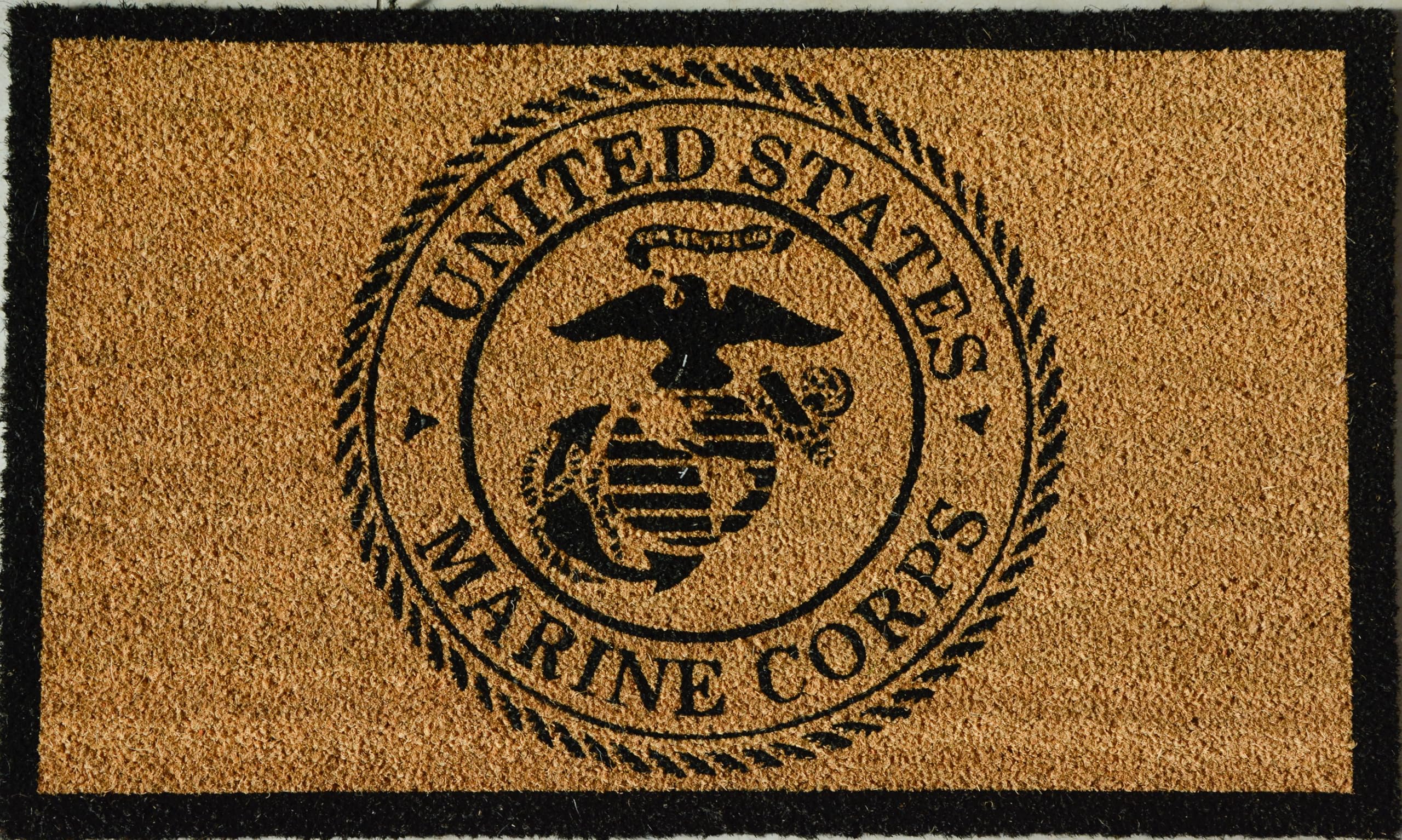 Rugged Rare Officially Licensed US Marine Corps Doormat - Coir