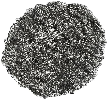 Winco SPG-105 Stainless Steel Scouring Sponge, 105gm