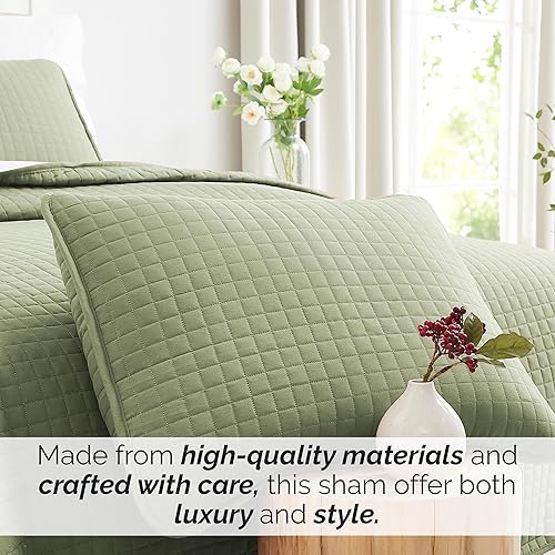 Vista 15 de Fundas Southshore Fine Linens Vilano Springs, para almohada, acolchadas, Microfibra, Pizarra, 20" x 36" 01 - Blanco brillante