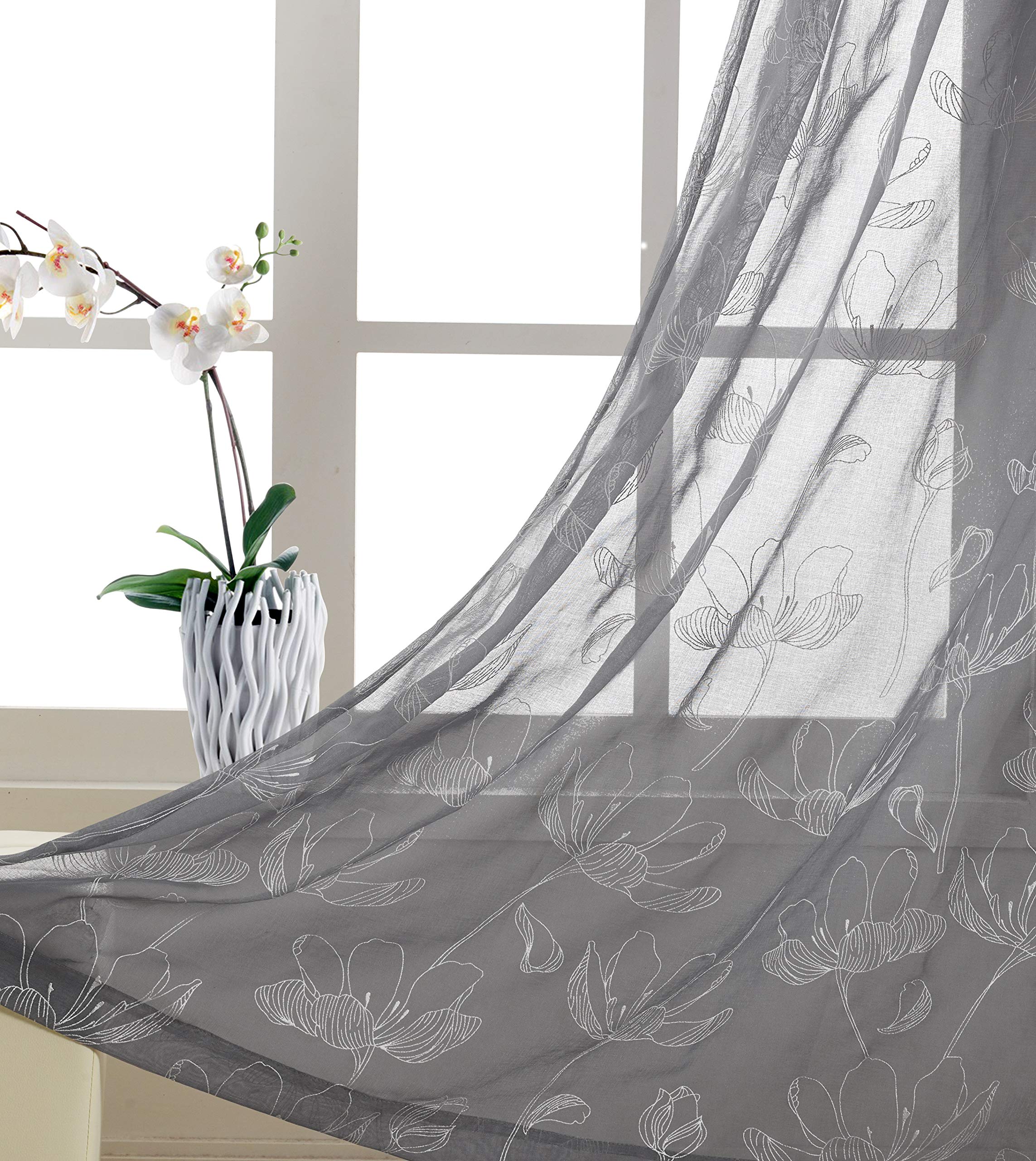 Eyelet And Lace Curtains Curtains & Drapes