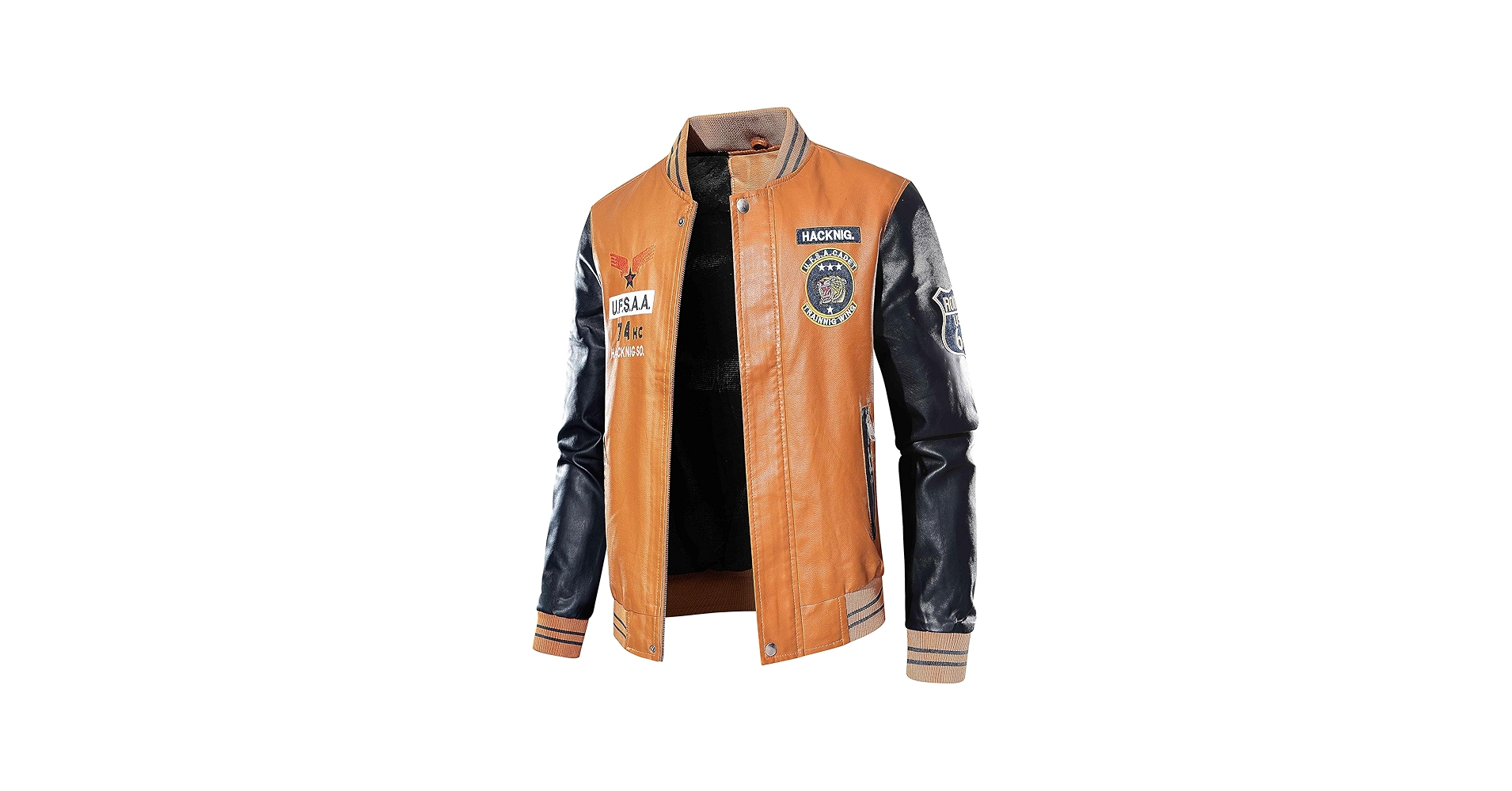 新品　LUSTER FAKE LEATHER JACKET 71M3bh6+SuL._SY350_QL65_.jpg