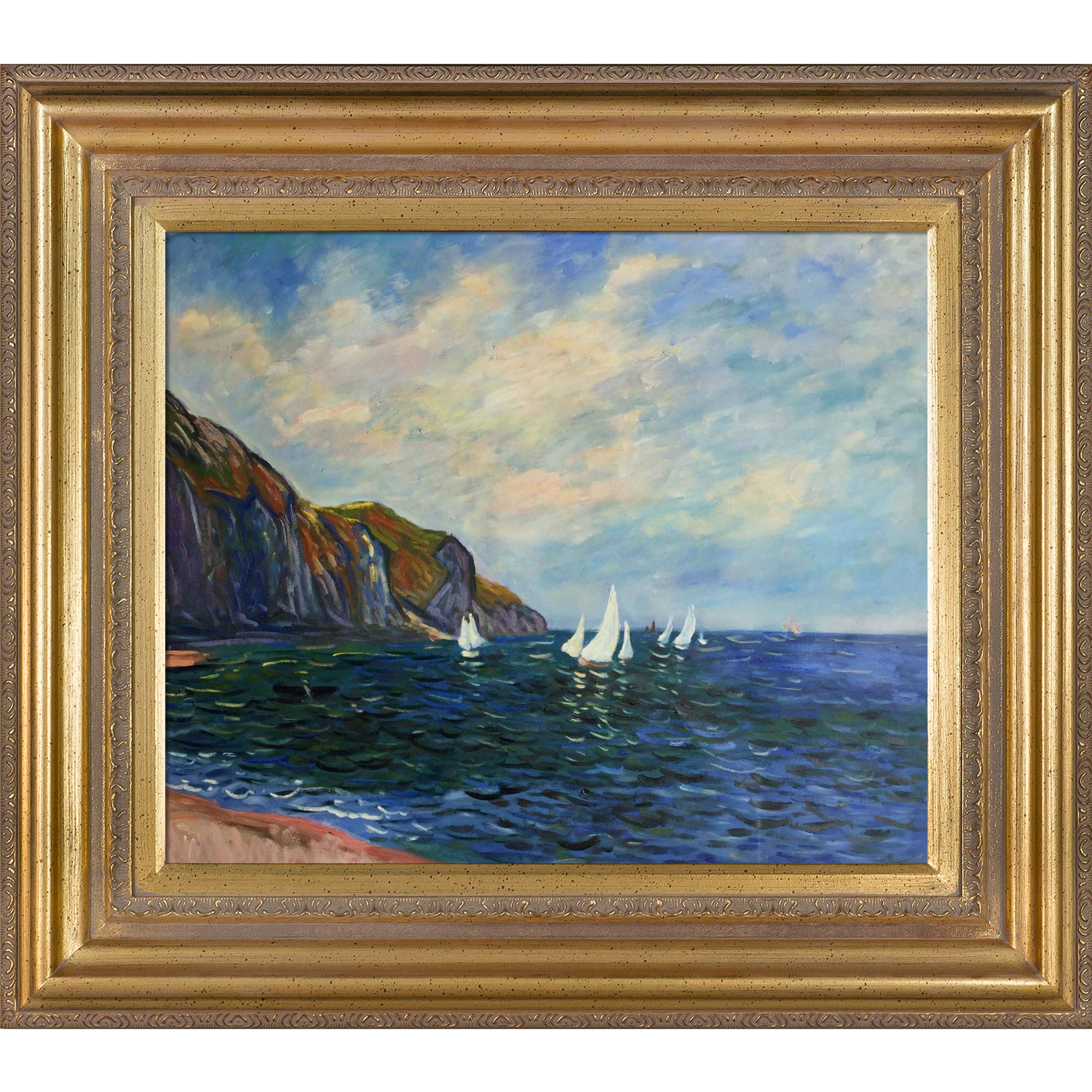 風景画（油絵肉筆画）(885×880) galley Monet 風景画（油絵肉筆画）(885×880) galley Monet - メルカリ