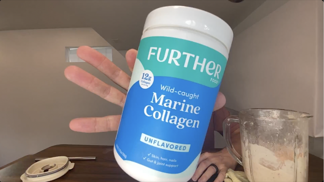 TASTE TEST Further Food Marine Collagen Peptides in Smoothie