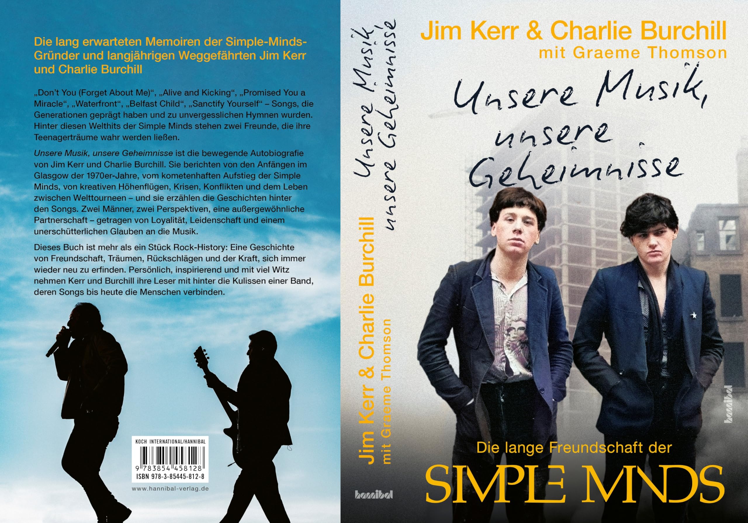 Unsere Musik, unsere Geheimnisse: Die lange Freundschaft der Simple Minds