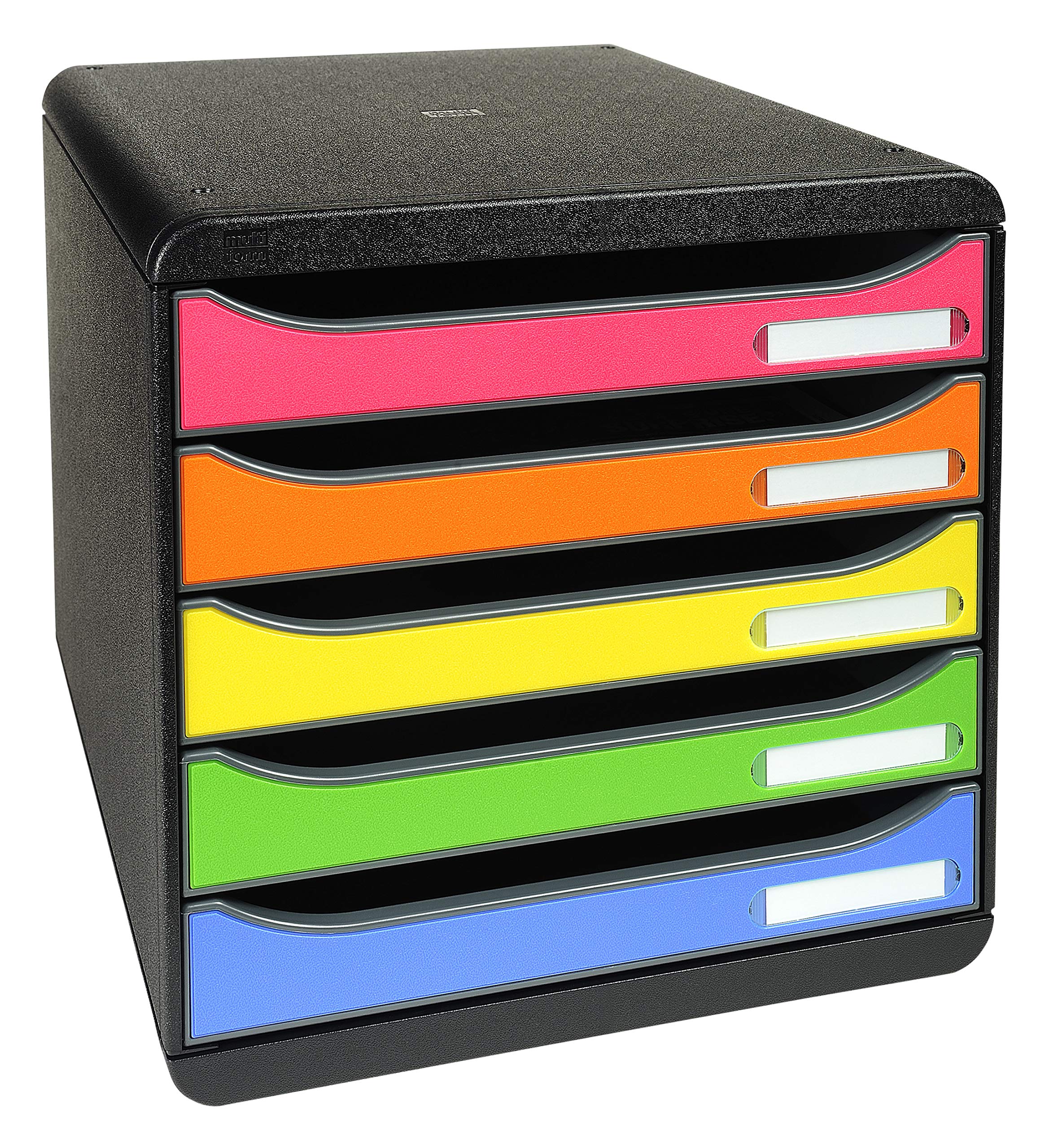BIG-BOX Exacompta Iderama Big Box Plus 5 Drawer Set Harlequin 309798D