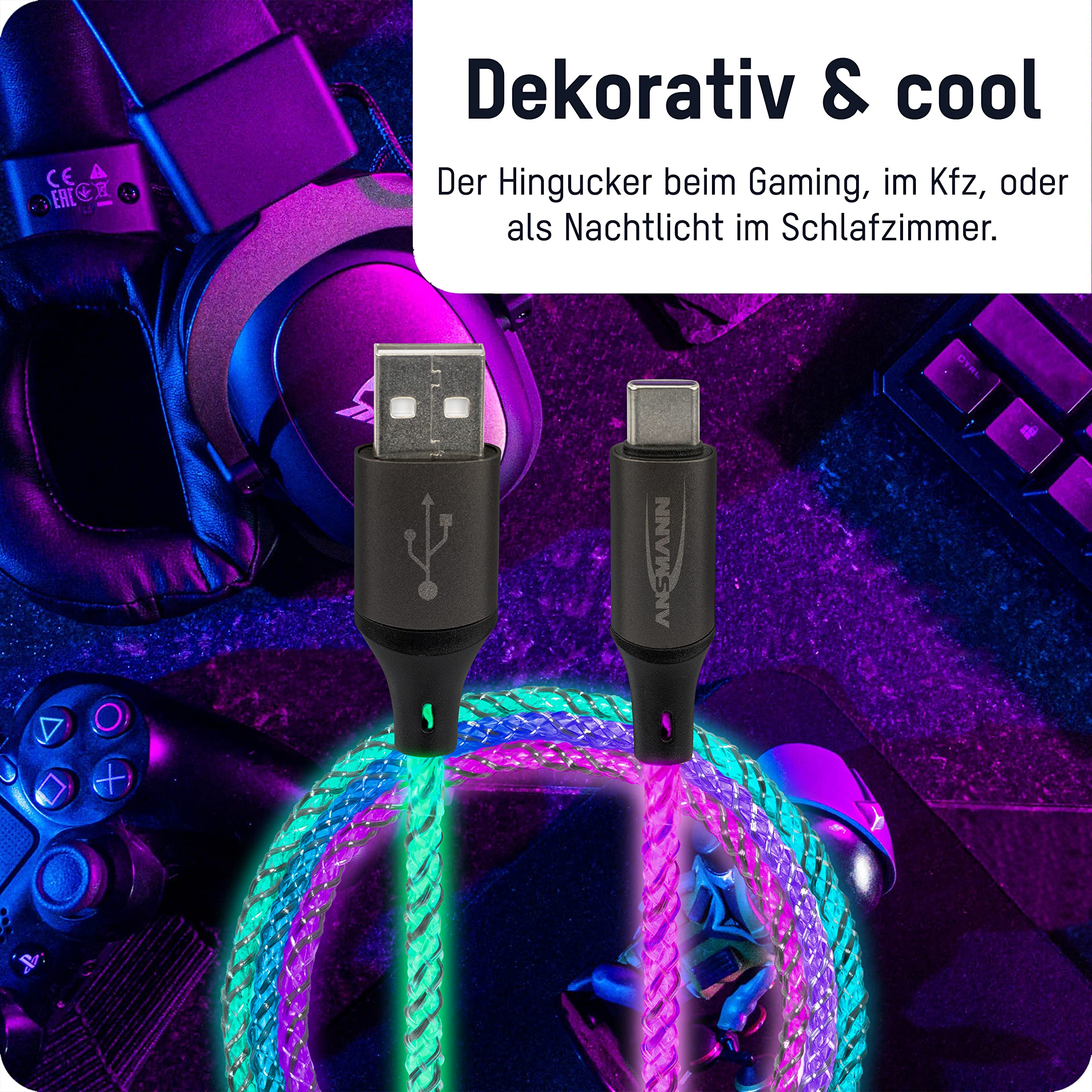 Hagibis cordino per cellulare con cavo di ricarica rapida USB C 2 in 1 cinturino regolabile per telefono catena a tracolla per iPhone 15 Pro Max. usbc to usbc 60W