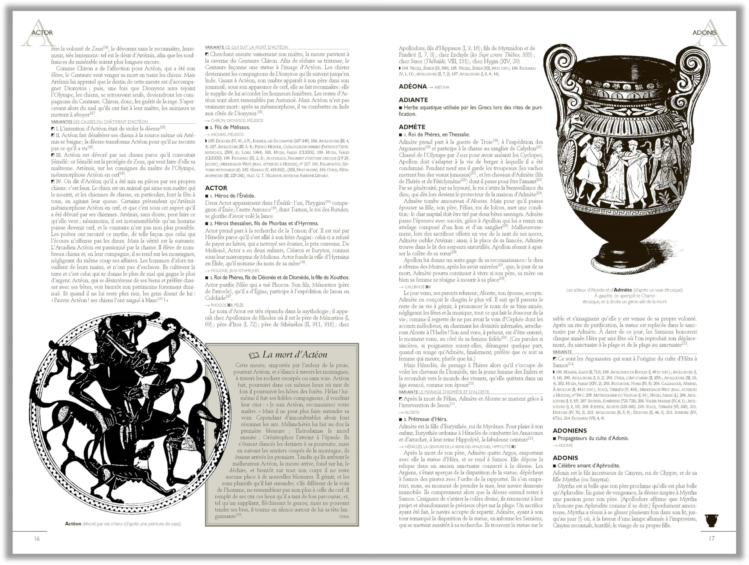 Grand dictionnaire Larousse de la Mythologie grecque et romaine