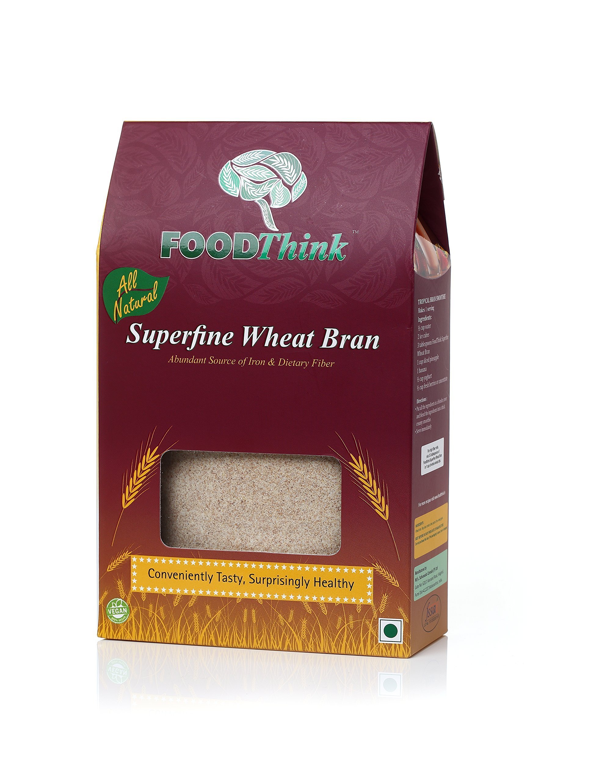 FOODThink Superfine Wheat Bran Roti/Chapati Mix 500g (B07259JJ76) Amazon Price History, Amazon Price Tracker